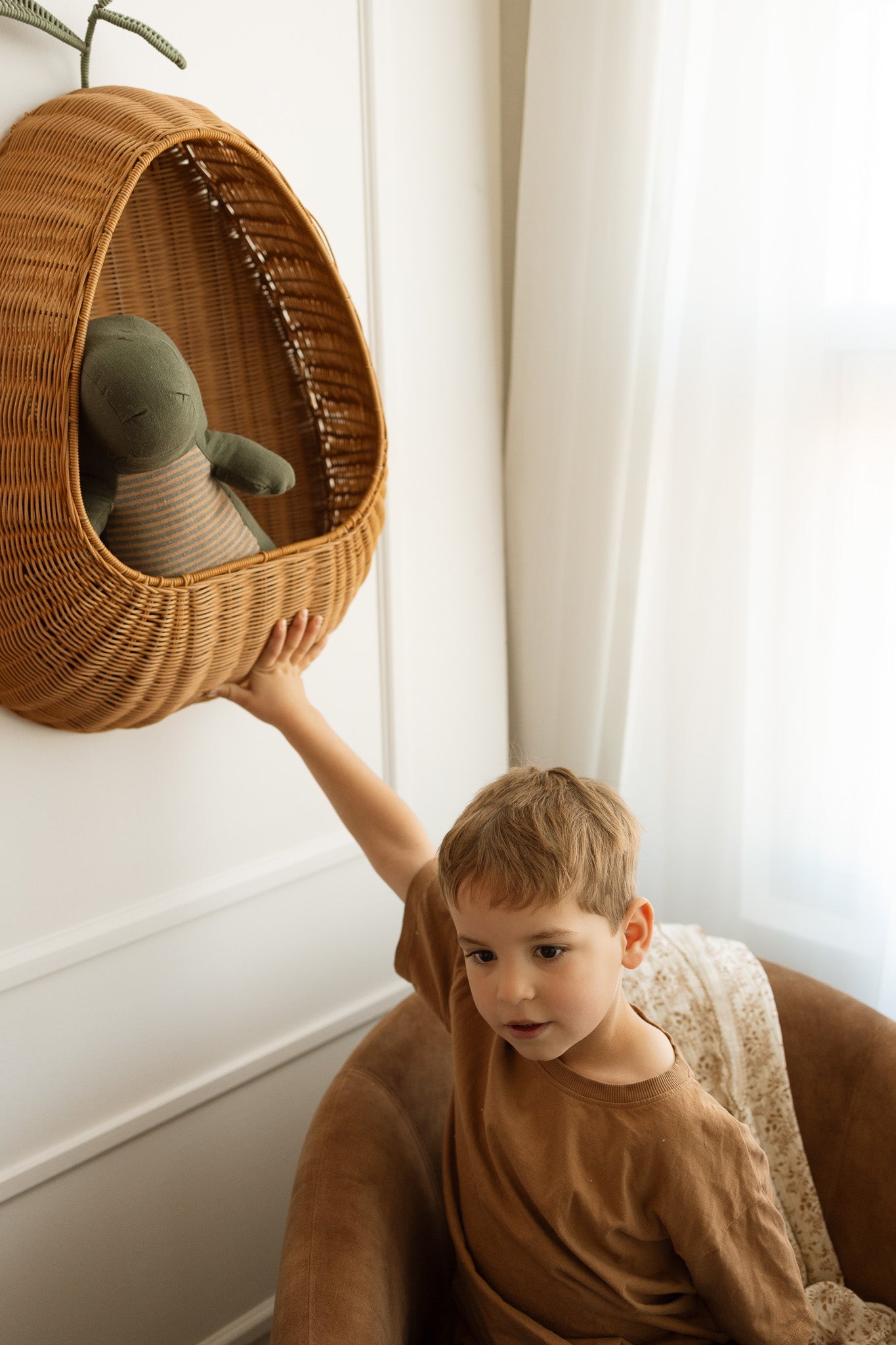 Dex the Dino – Soft Cotton Plush Toy