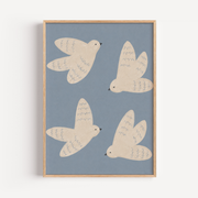 Flying Bird Wall Art Poster