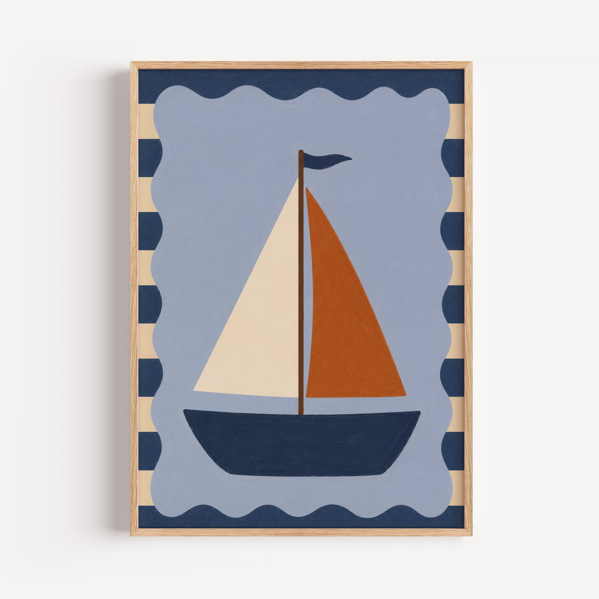 Sailboat Wall Art Poster