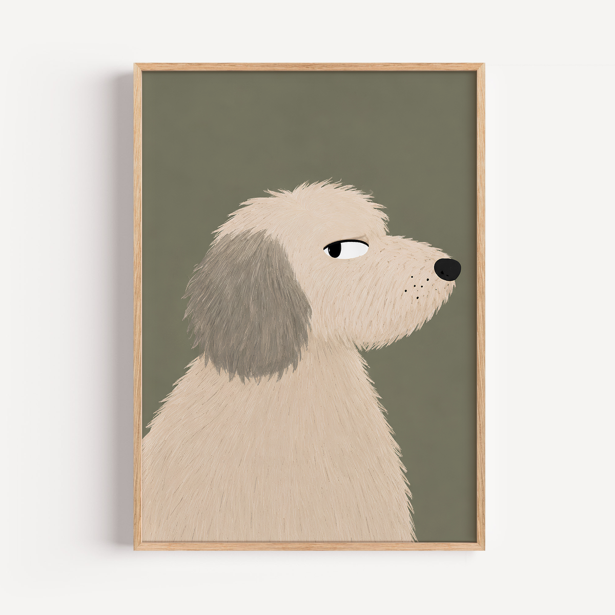 Dog Wall Art Poster