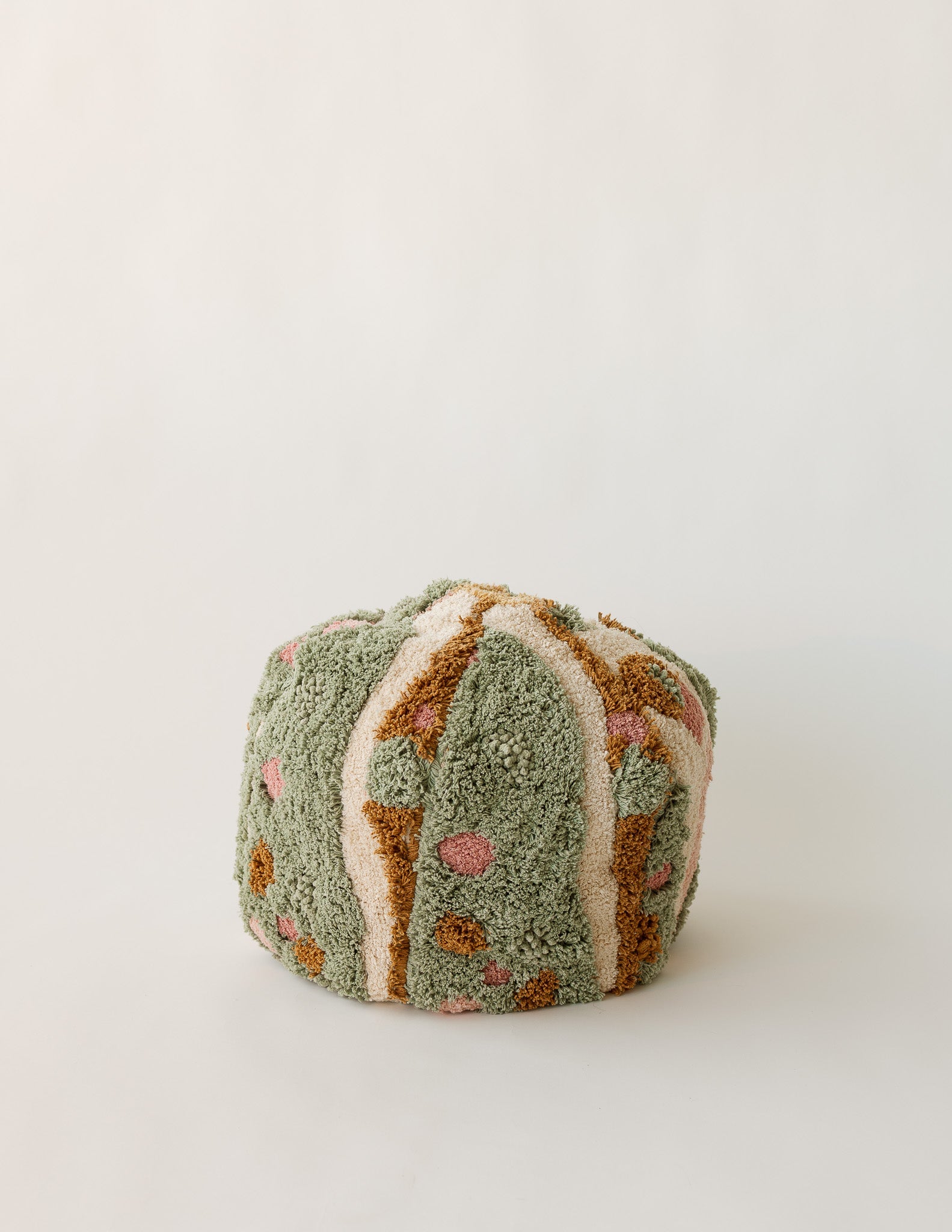 Meadow Play Textured Pouf