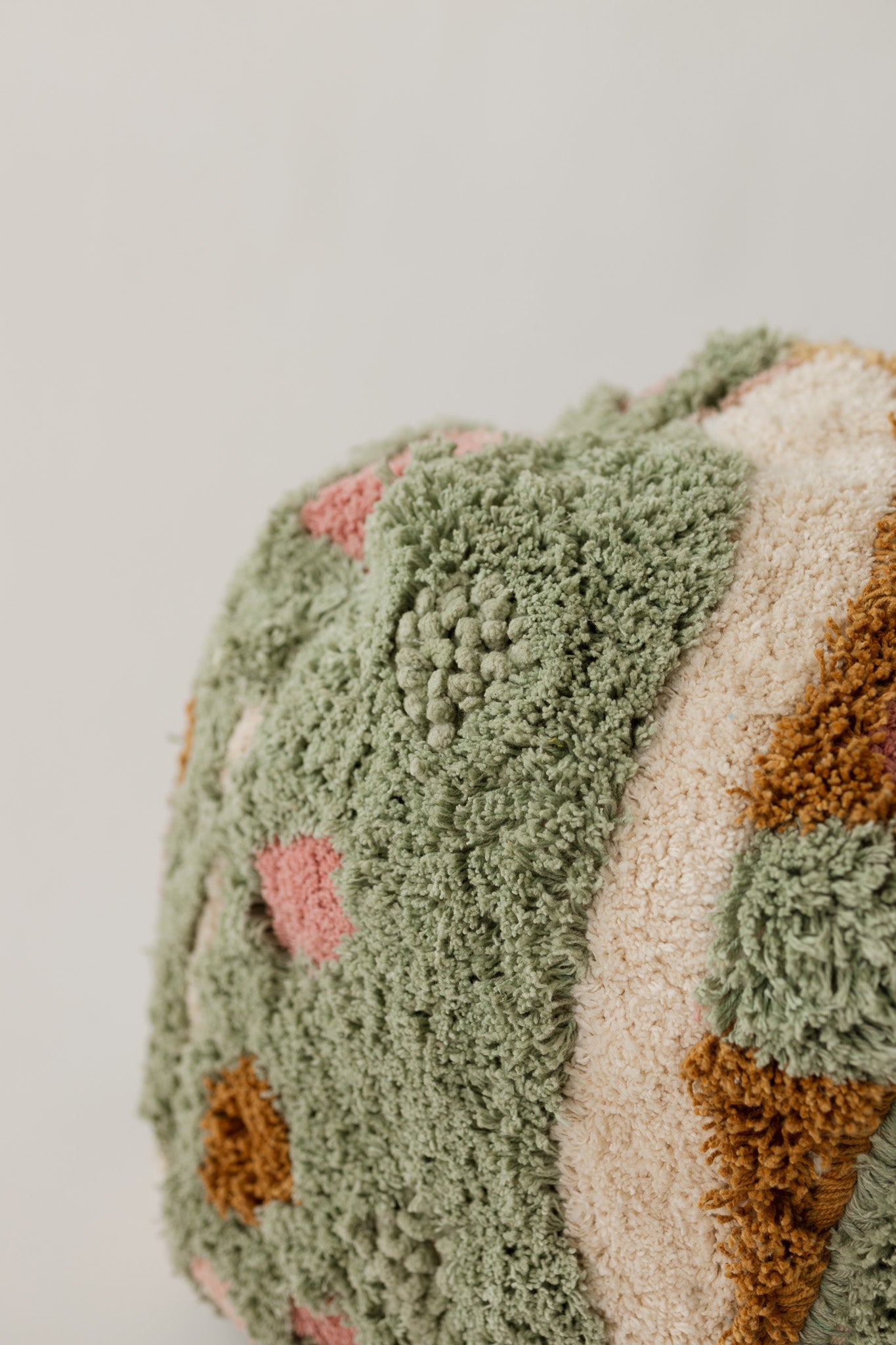 Meadow Play Textured Pouf