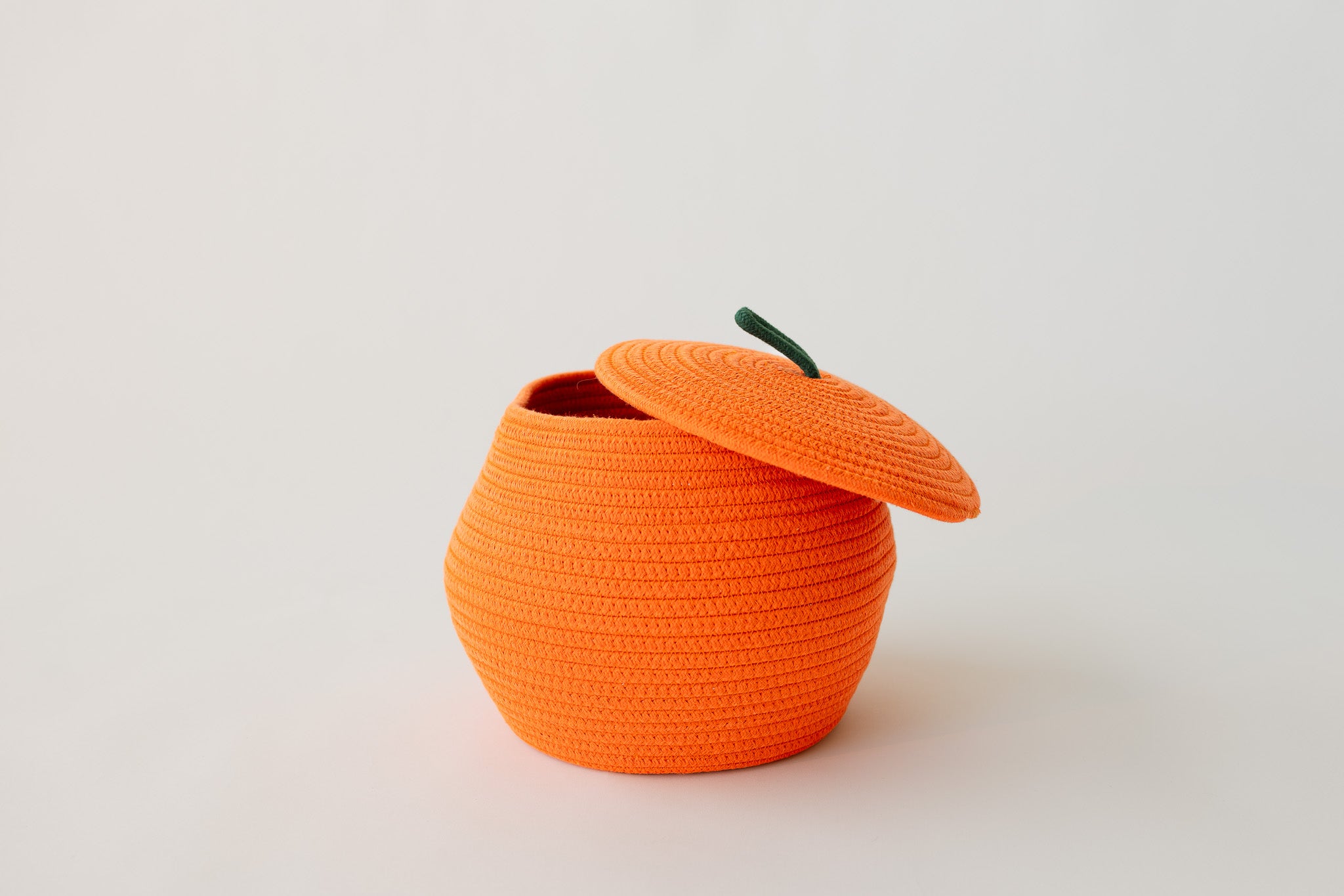 Orange Rope Basket