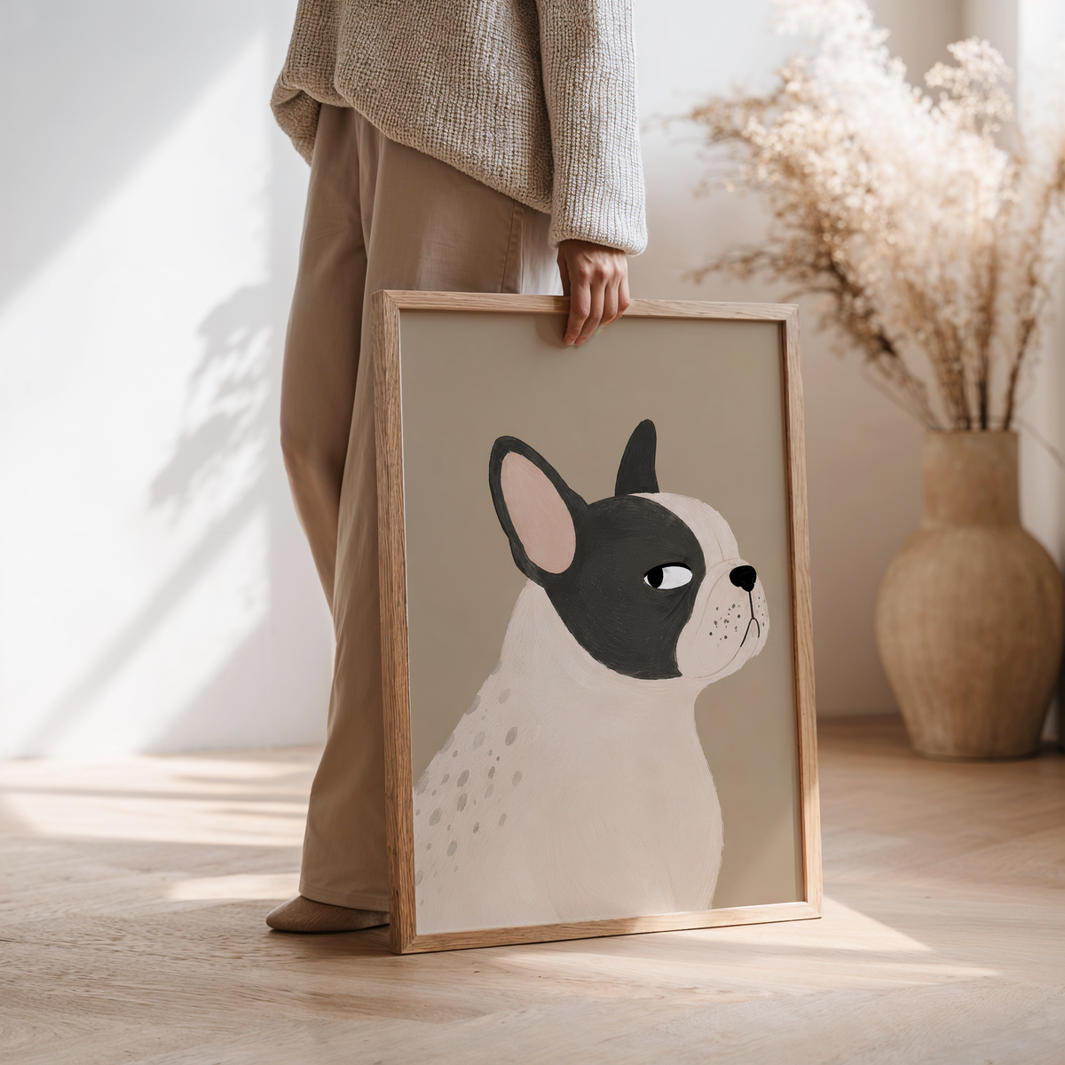 French Bulldog Wall Art Poster