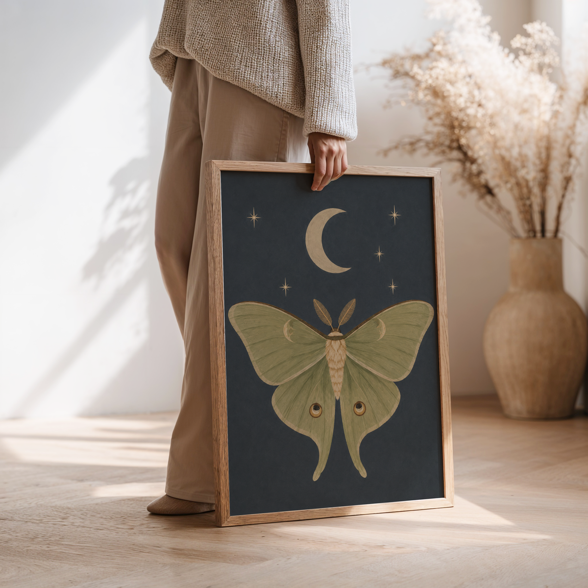 Luna Moth Wall Art Poster