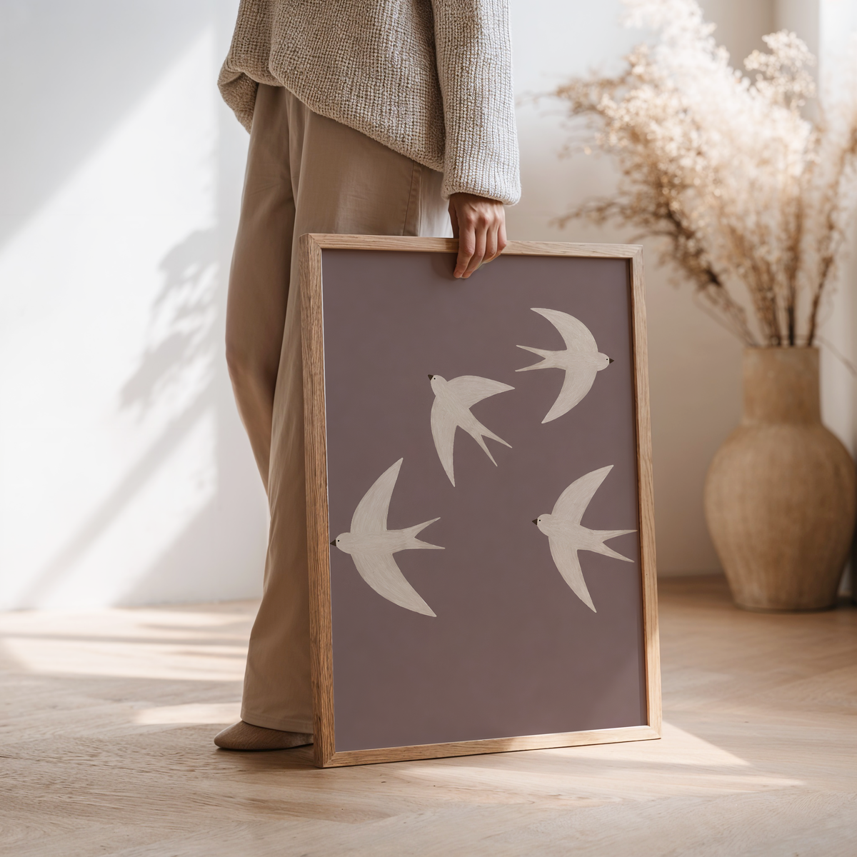 Swallow Bird Wall Art Poster