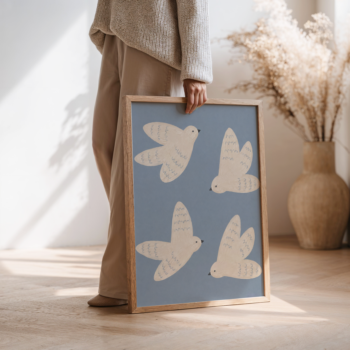 Flying Bird Wall Art Poster