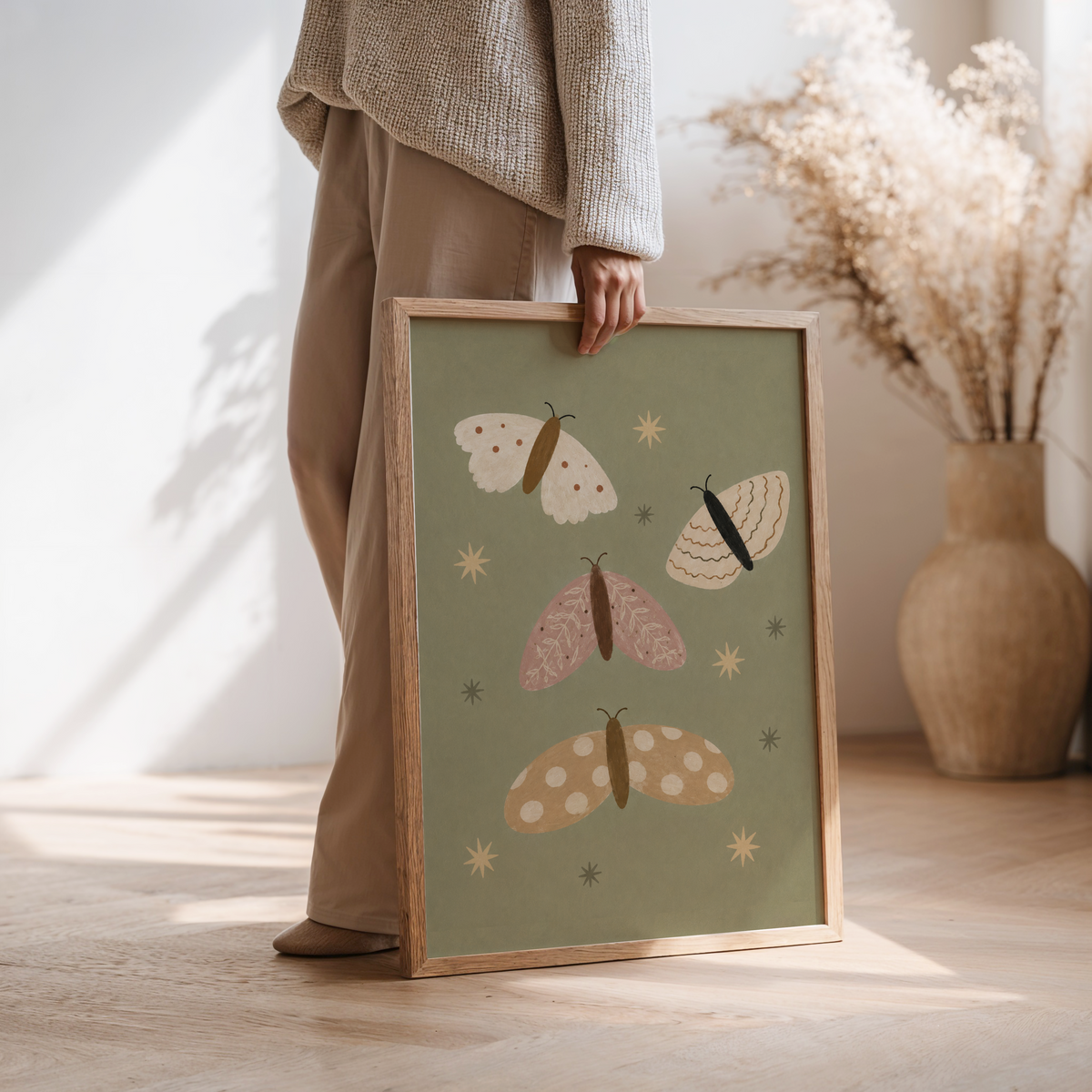 Moth Wall Art Poster