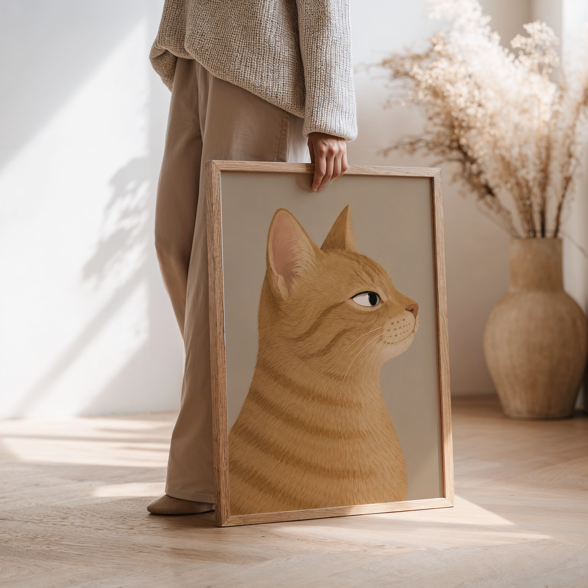 Cat Wall Art Poster