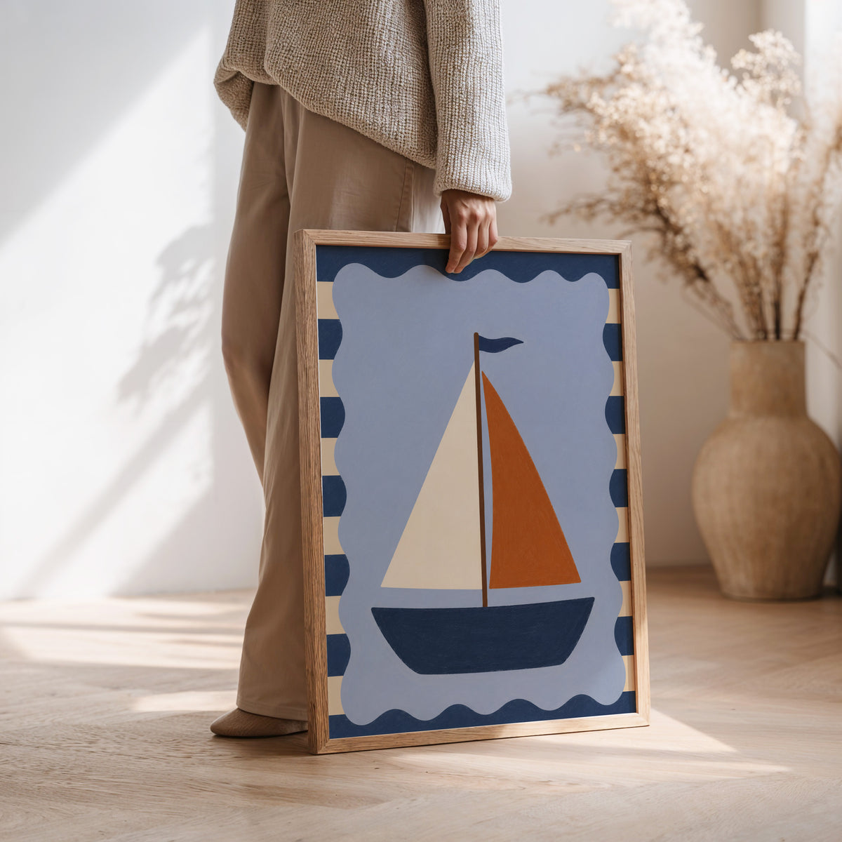 Sailboat Wall Art Poster