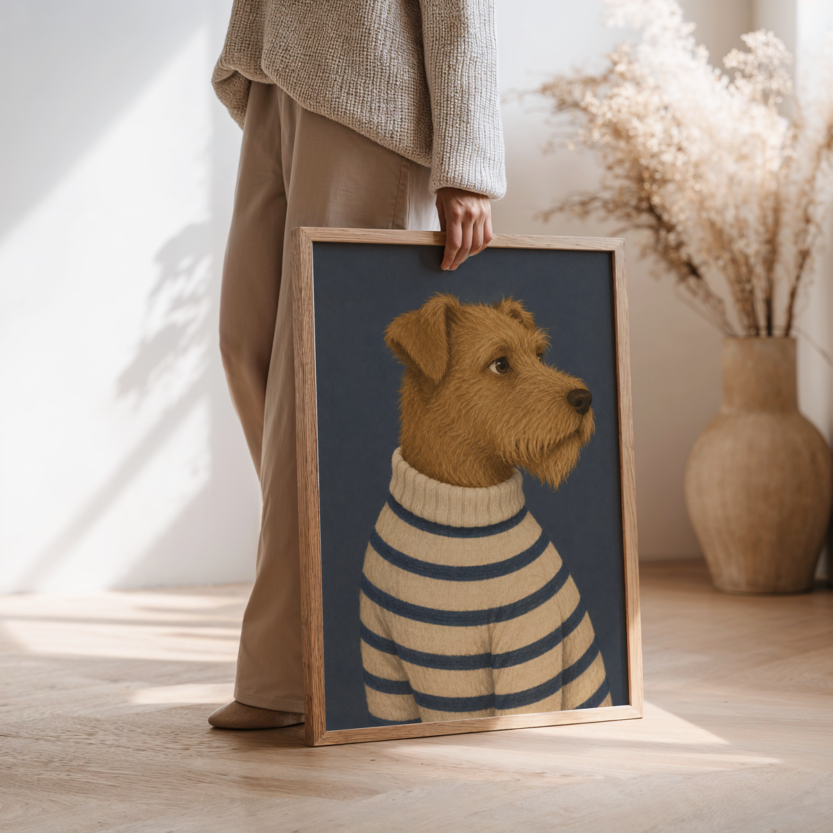Border Terrier Wall Art Poster
