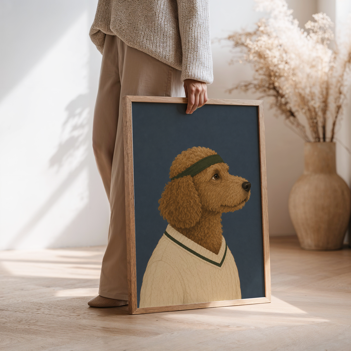 Poodle Wall Art Poster