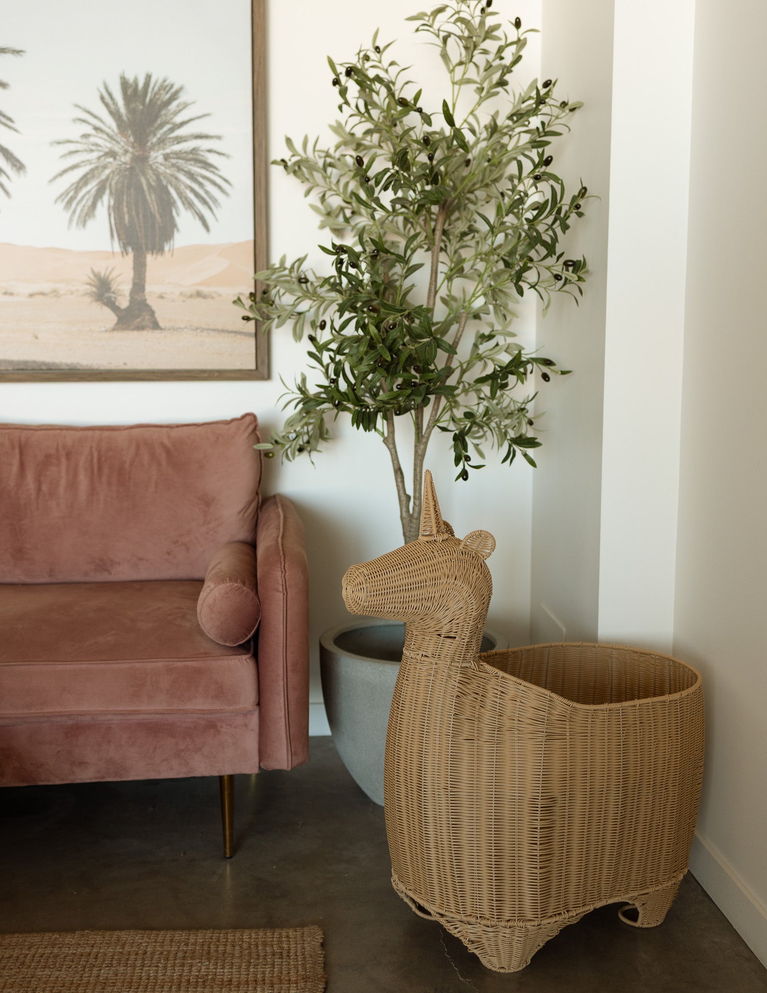 Unicorn Storage Basket