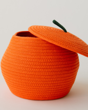 Orange Rope Basket