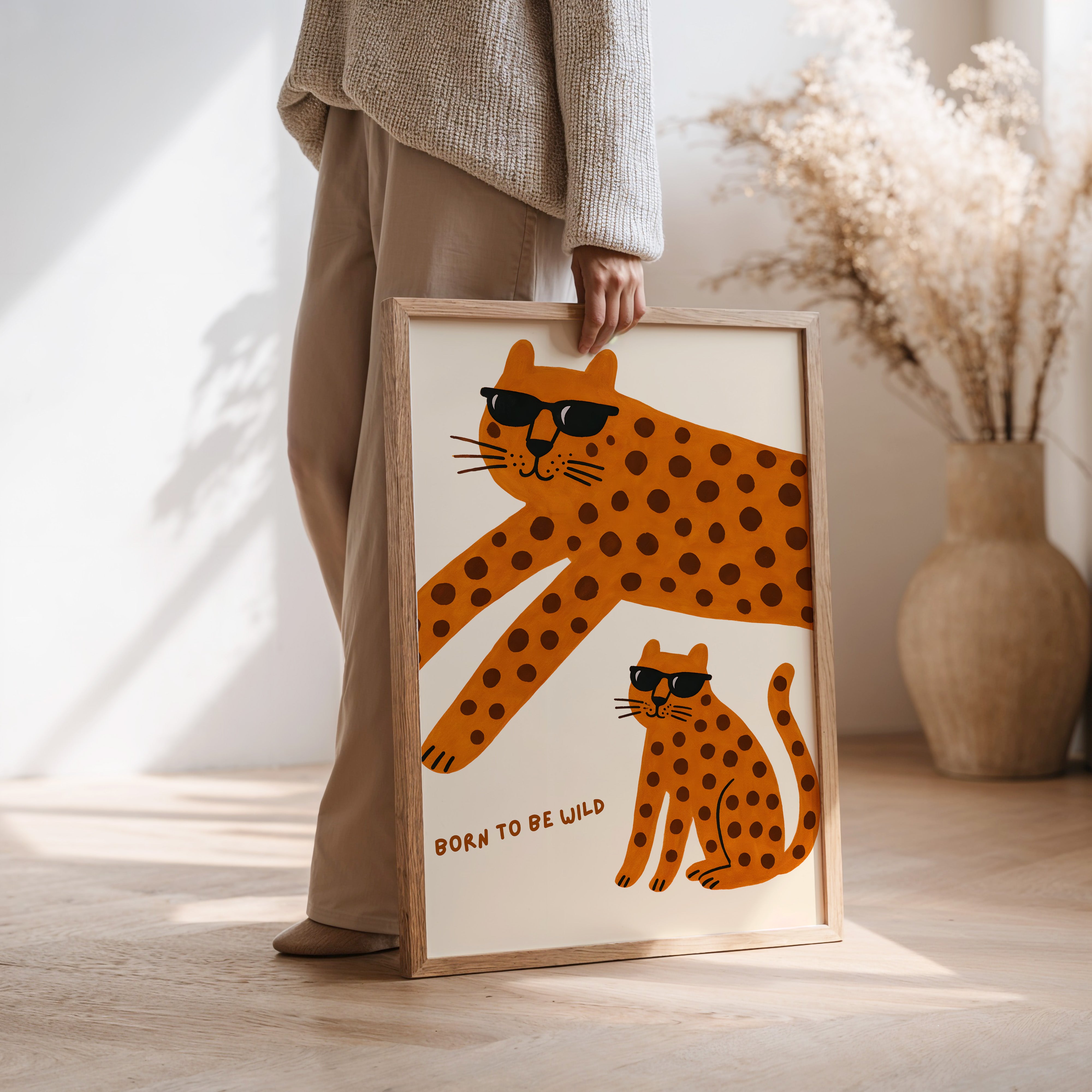 Leopard Print Wall Art