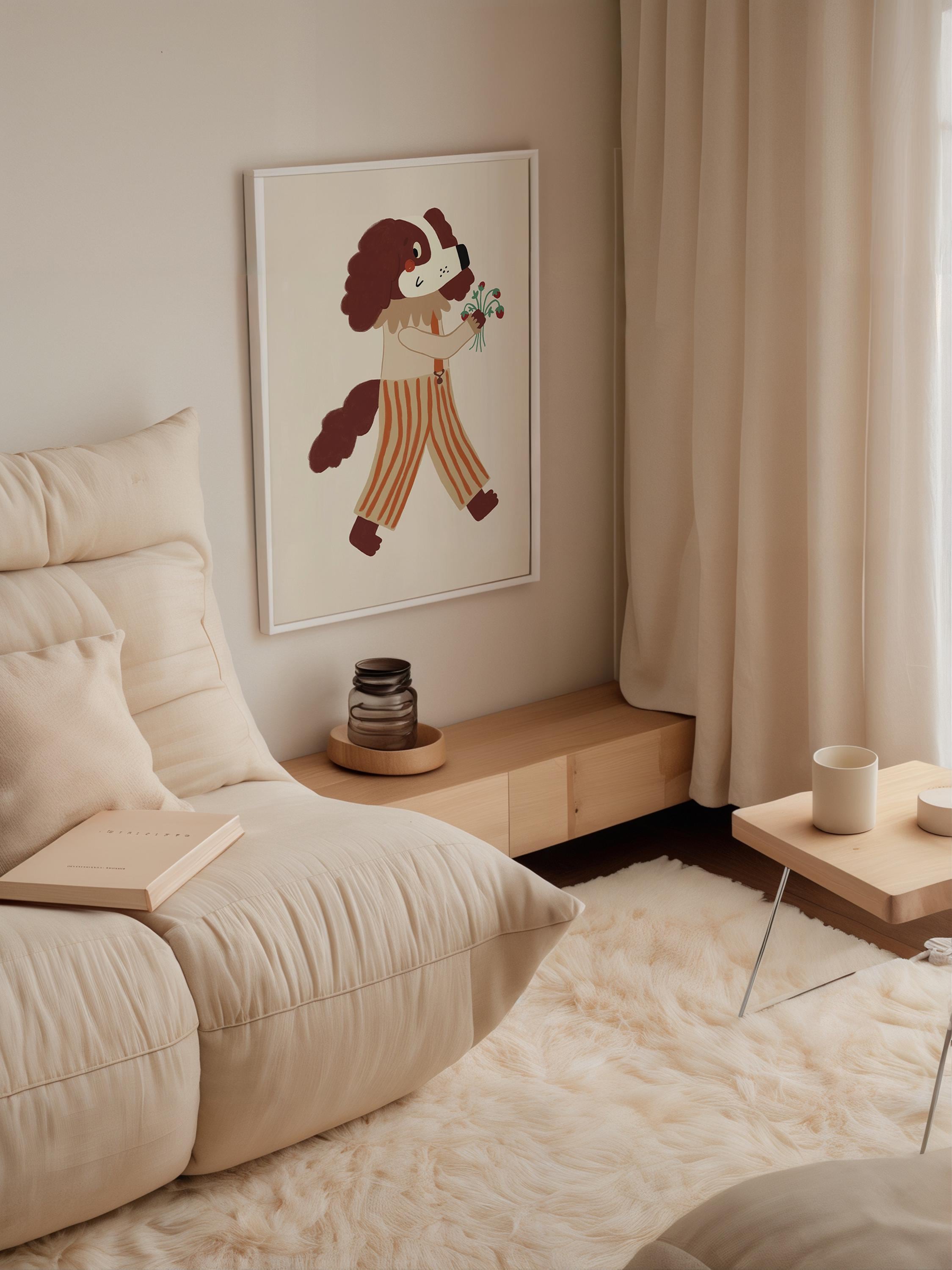 Whimsical Dog Poster