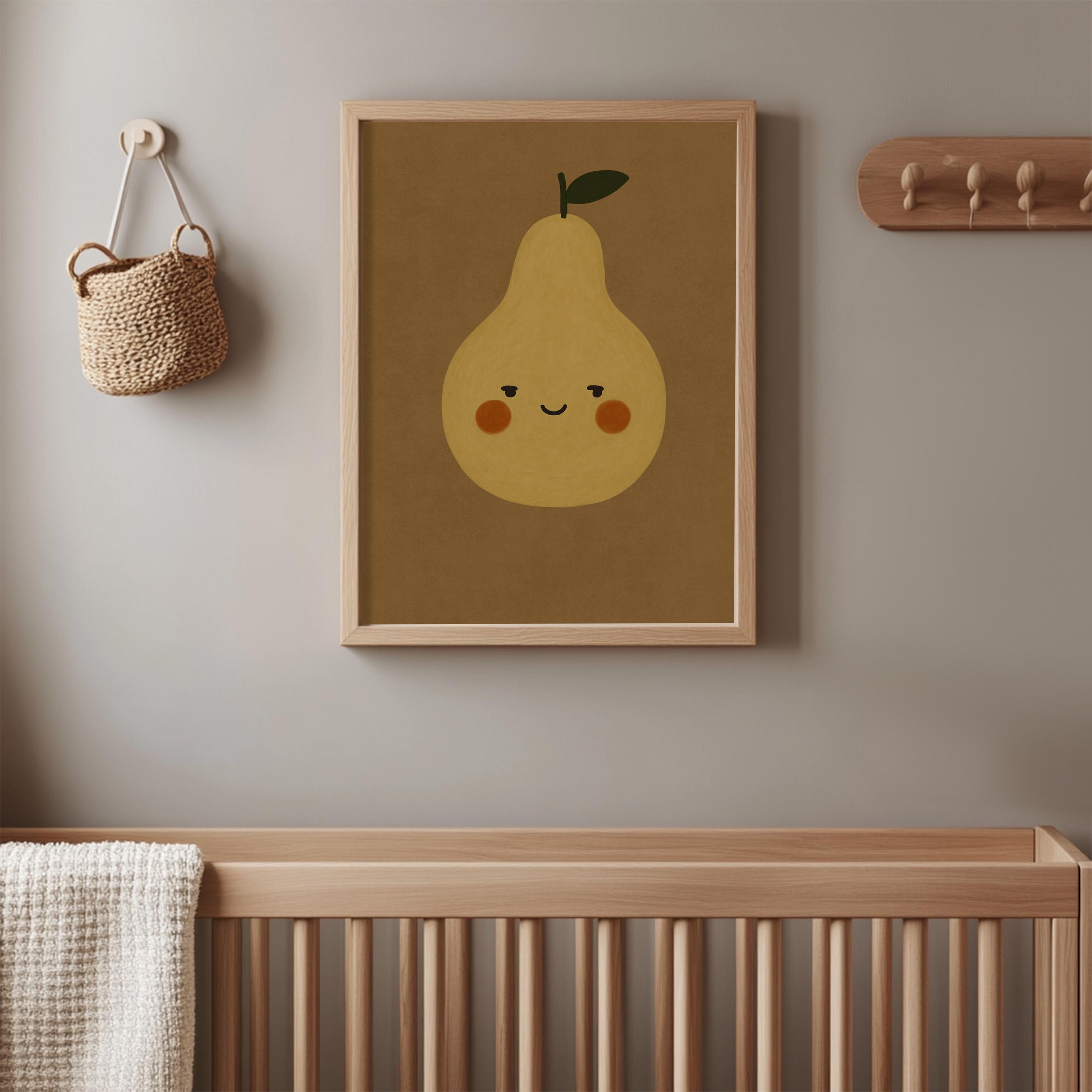 Cute Pear Poster