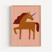 Whimsical Unicorn Poster