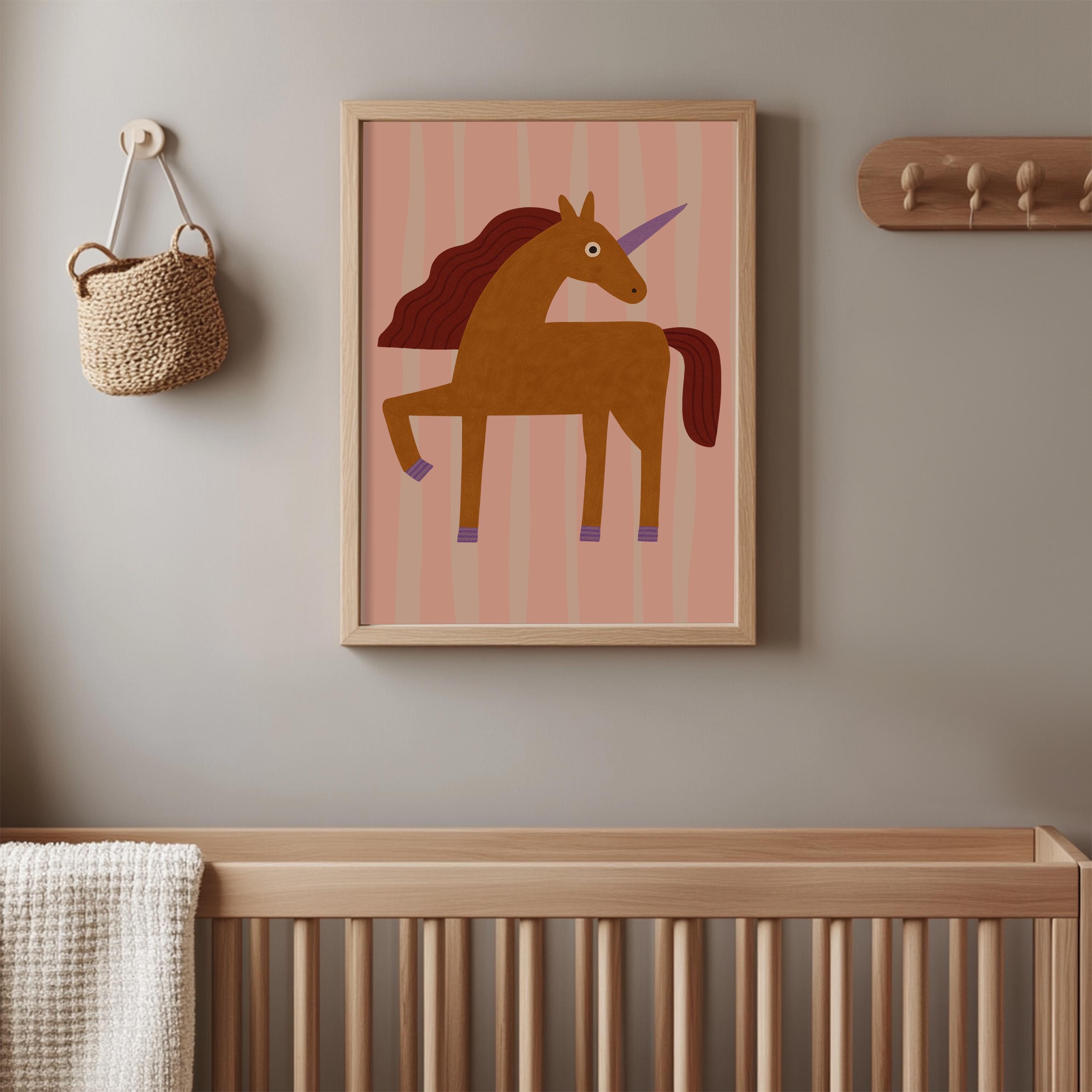 Whimsical Unicorn Poster