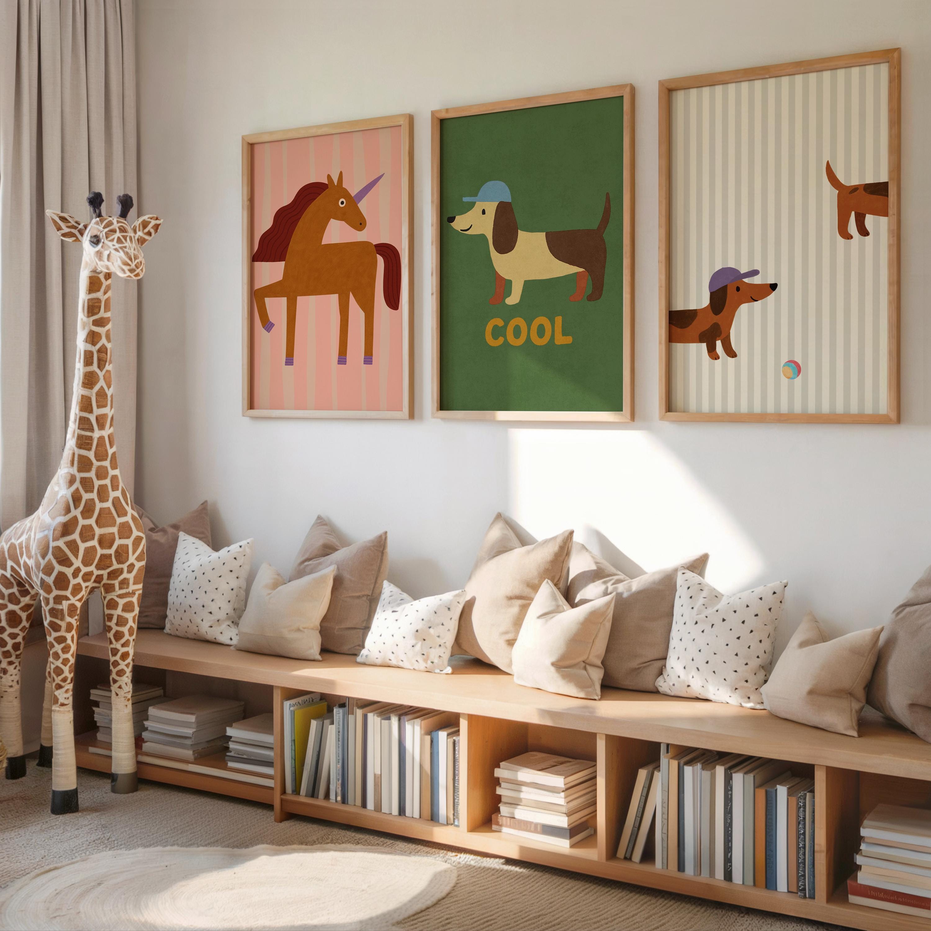 Whimsical Unicorn Poster