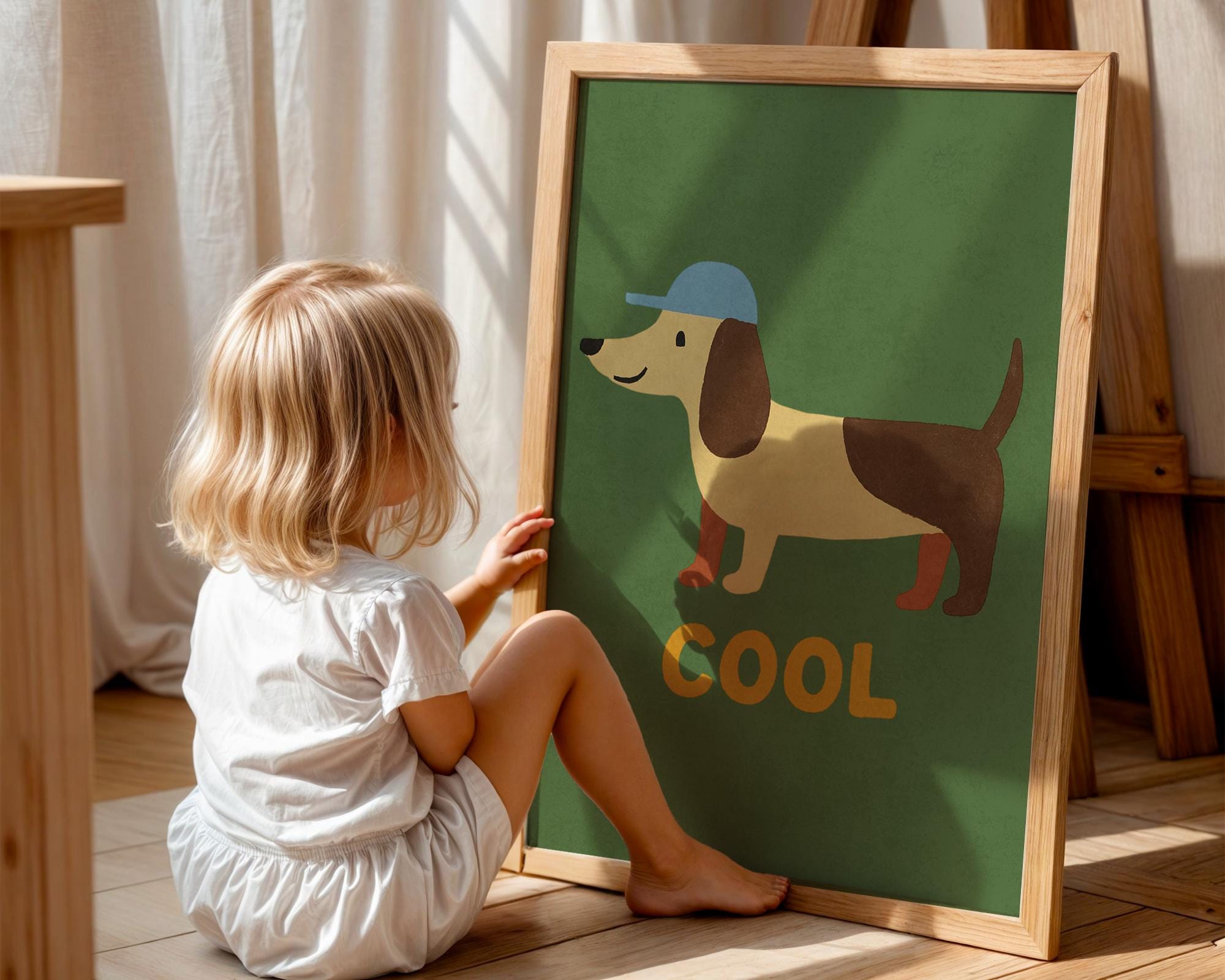 Cool Dachshund Rolled Poster