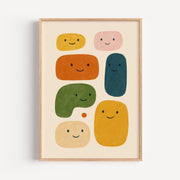 Smiling Blob Poster