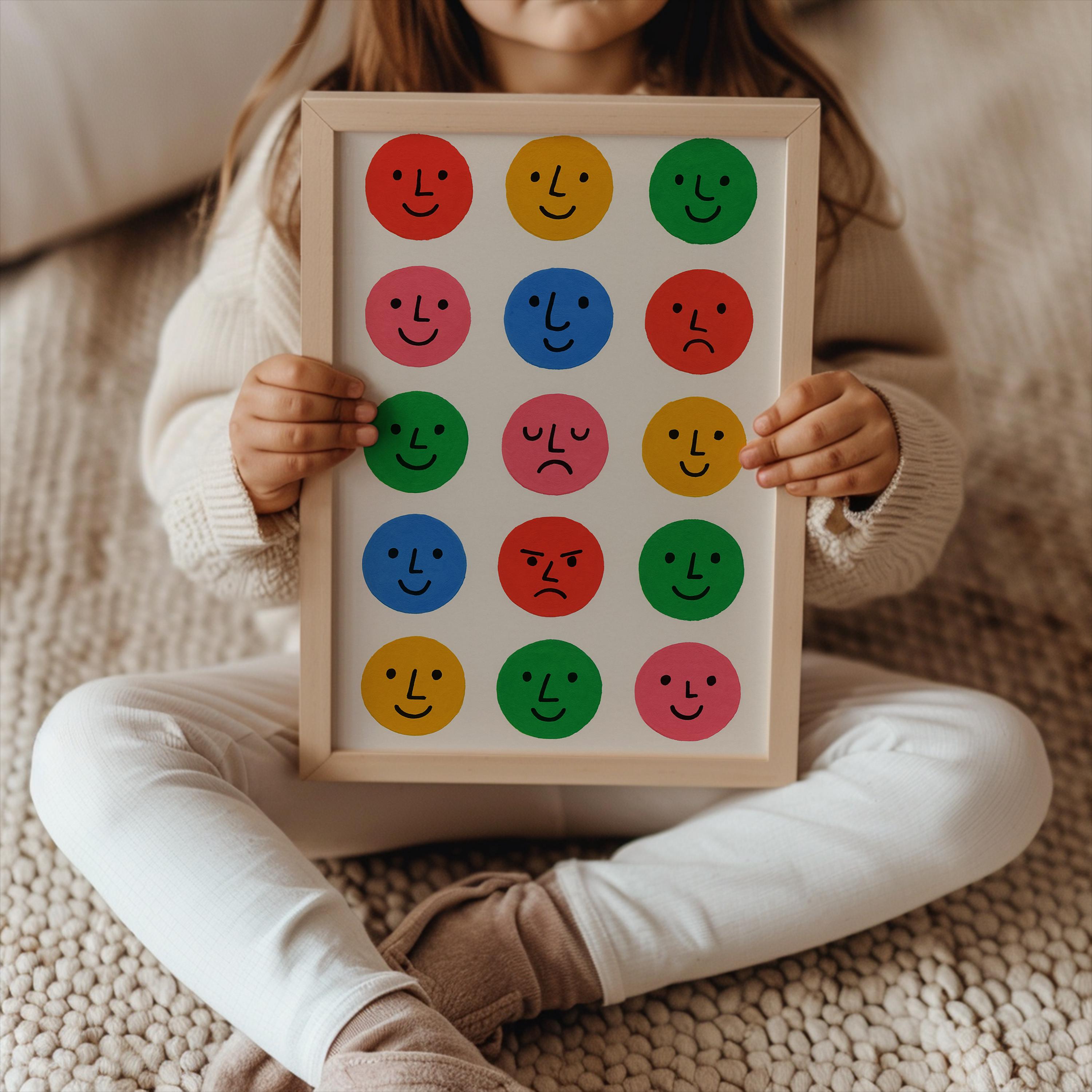 Emotion Faces Poster