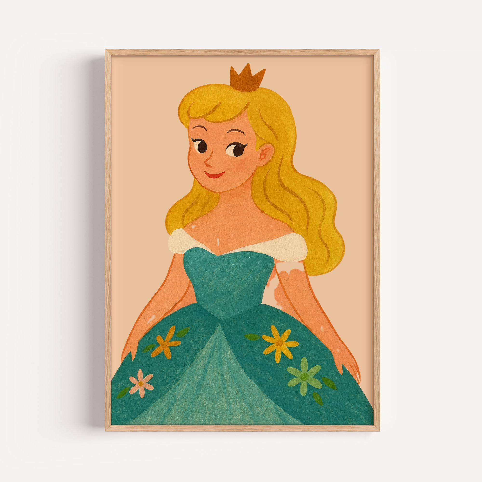 Blonde Princess Poster