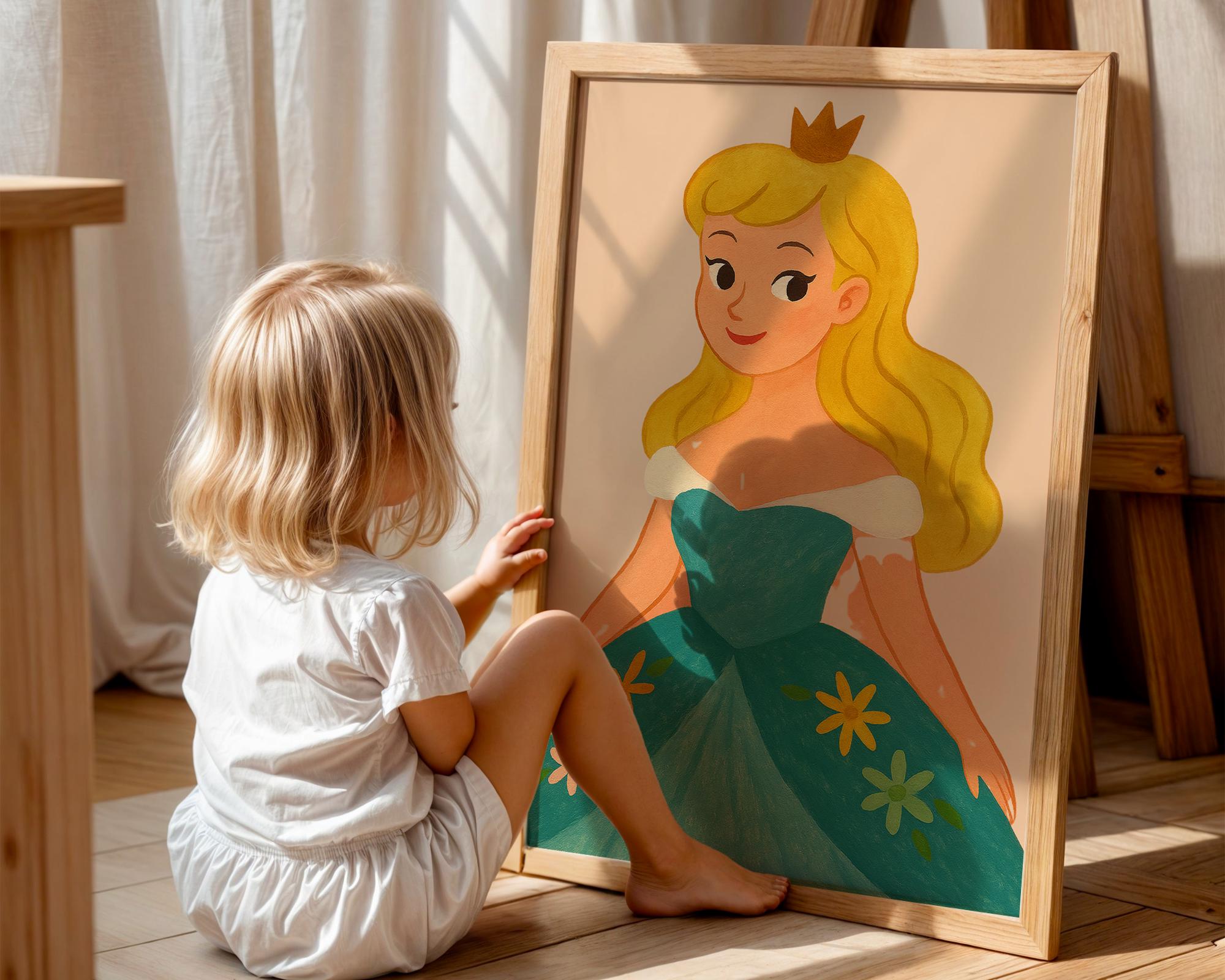 Blonde Princess Poster