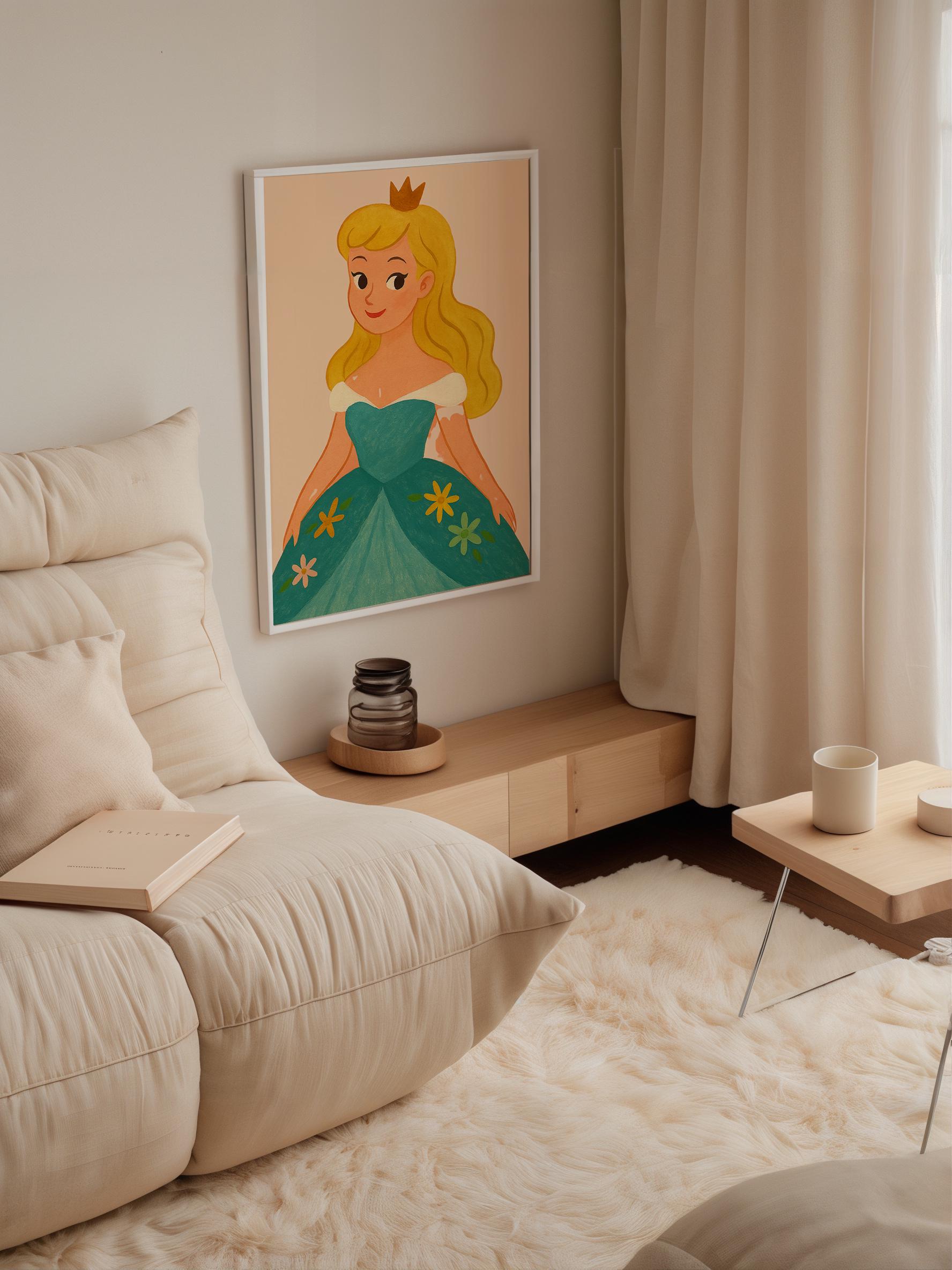 Blonde Princess Poster