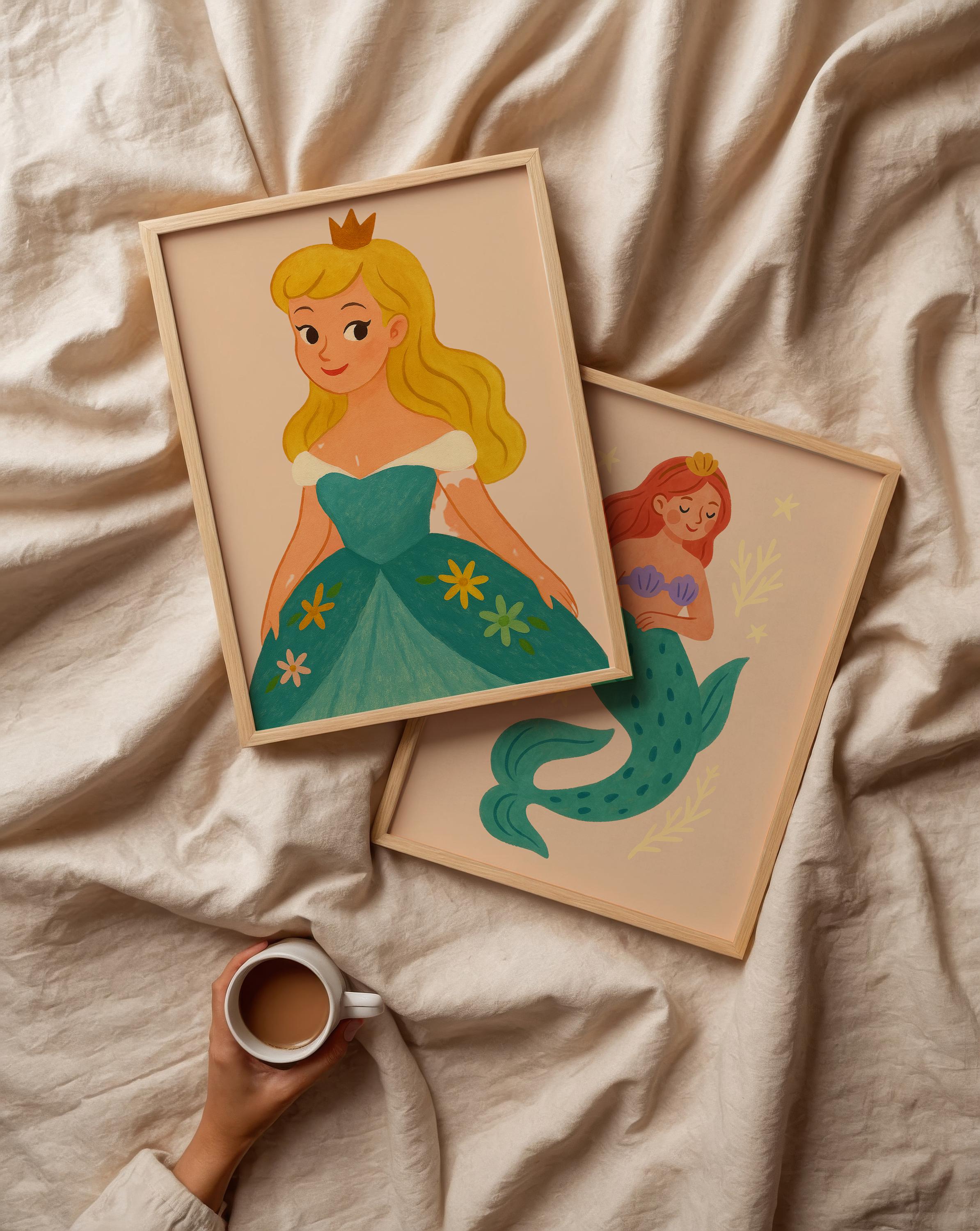 Blonde Princess Poster