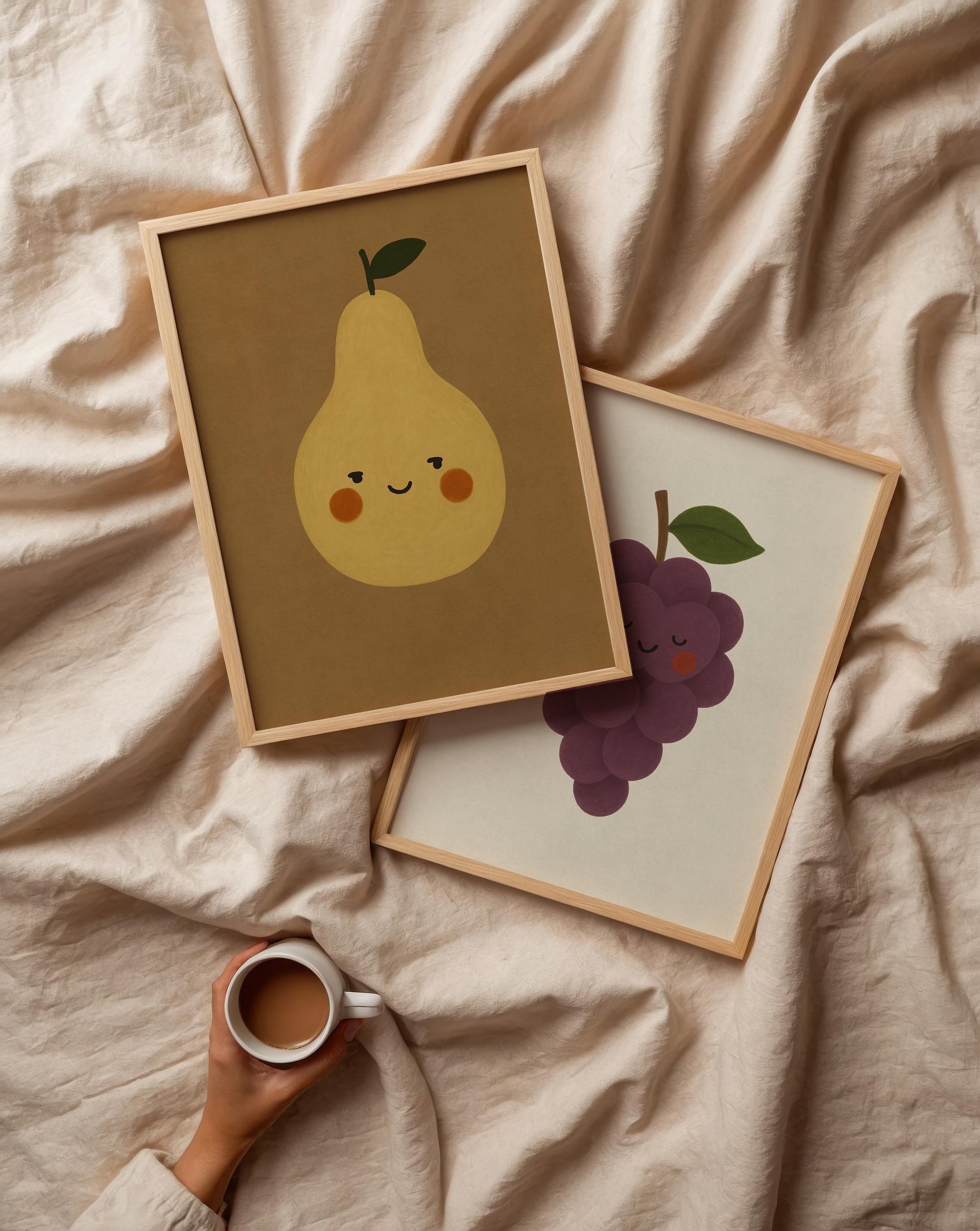 Cute Pear Poster