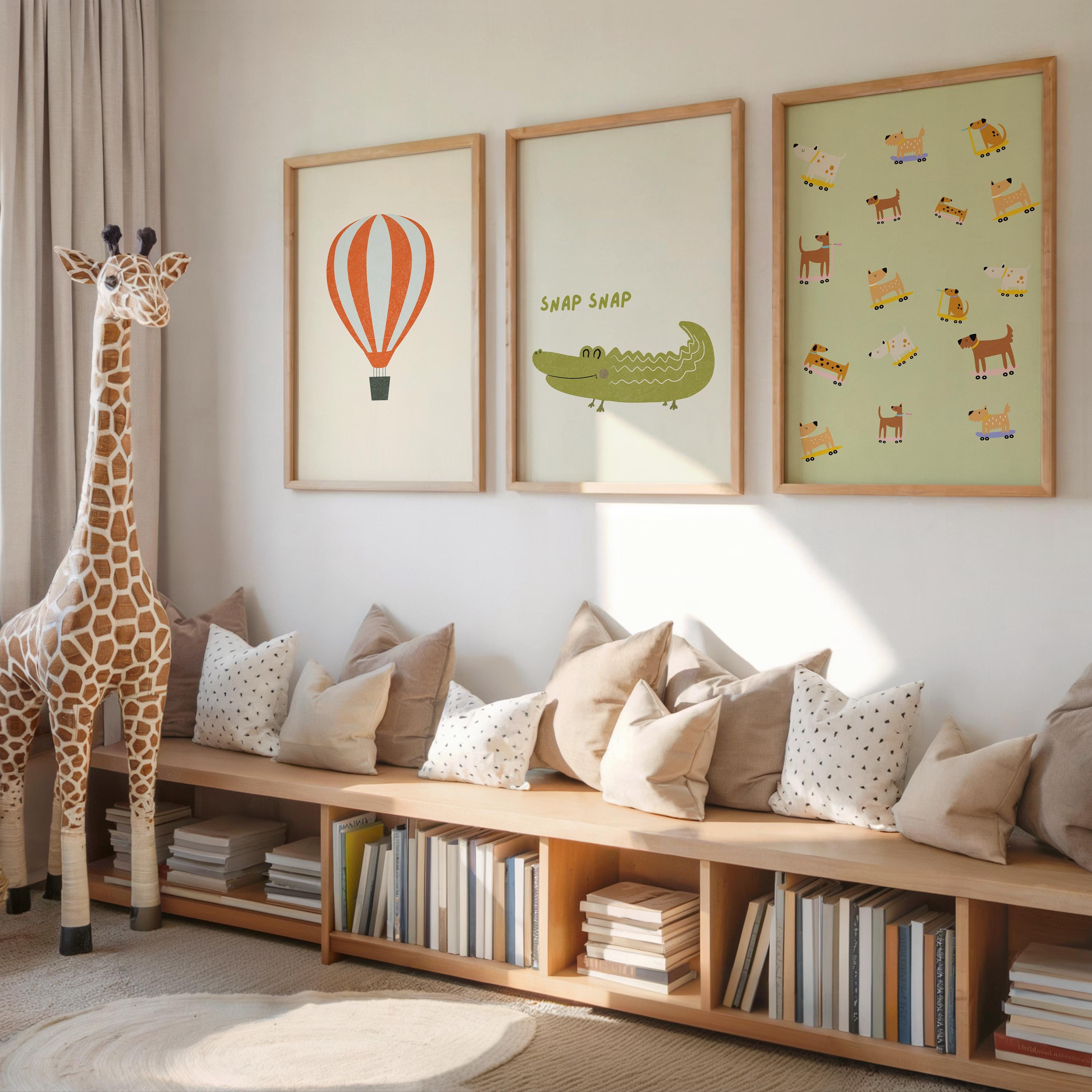 Crocodile Snap Poster