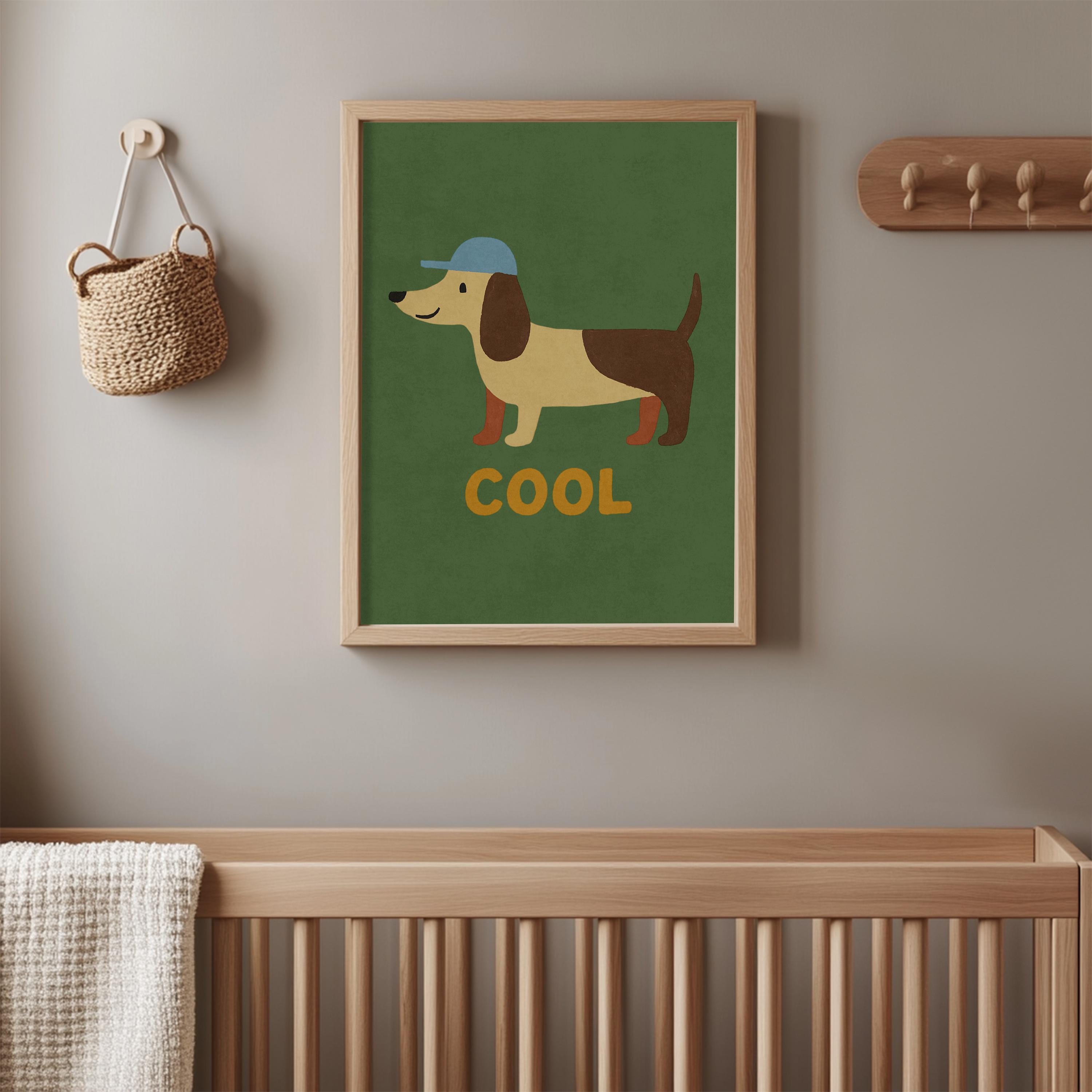 Cool Dachshund Rolled Poster