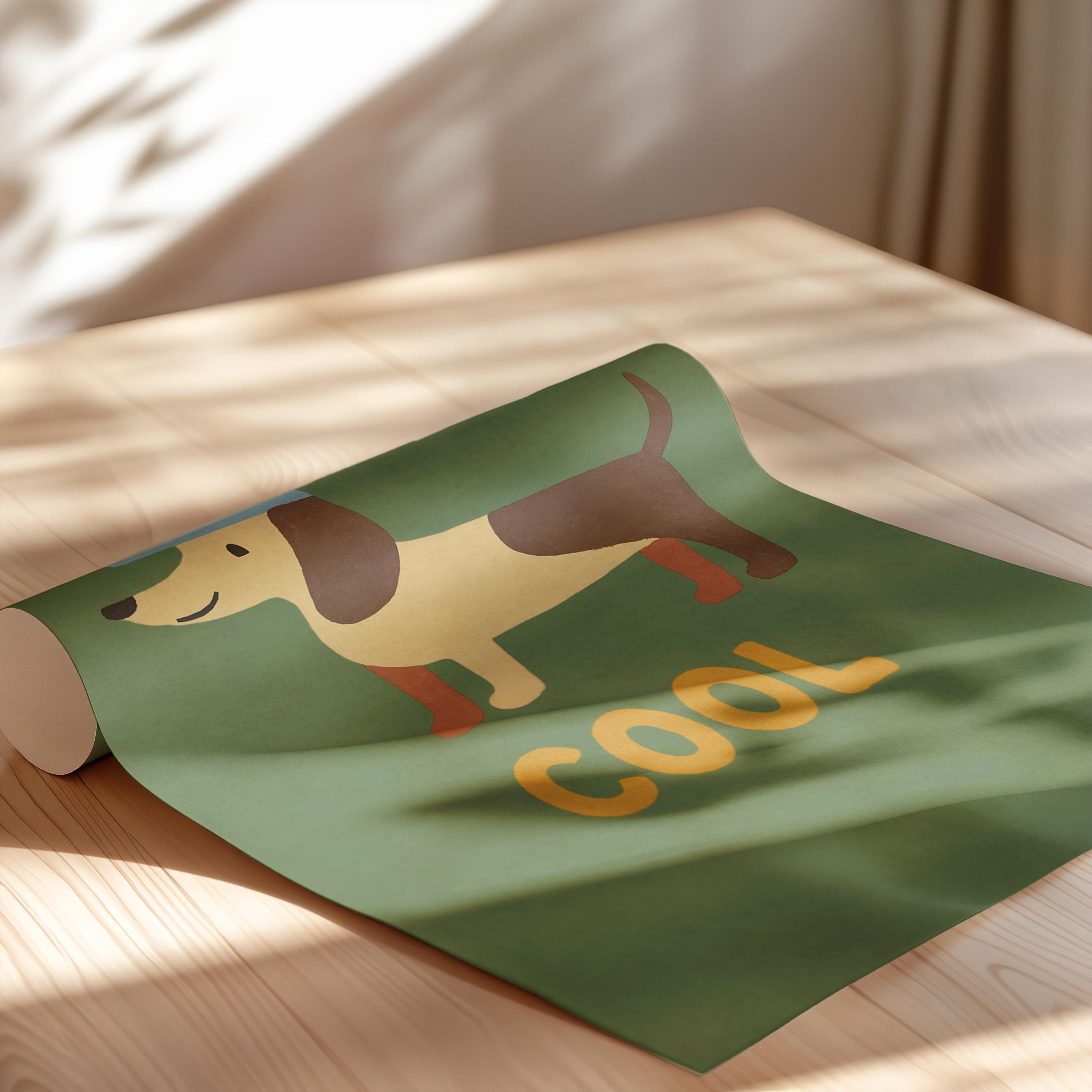 Cool Dachshund Rolled Poster