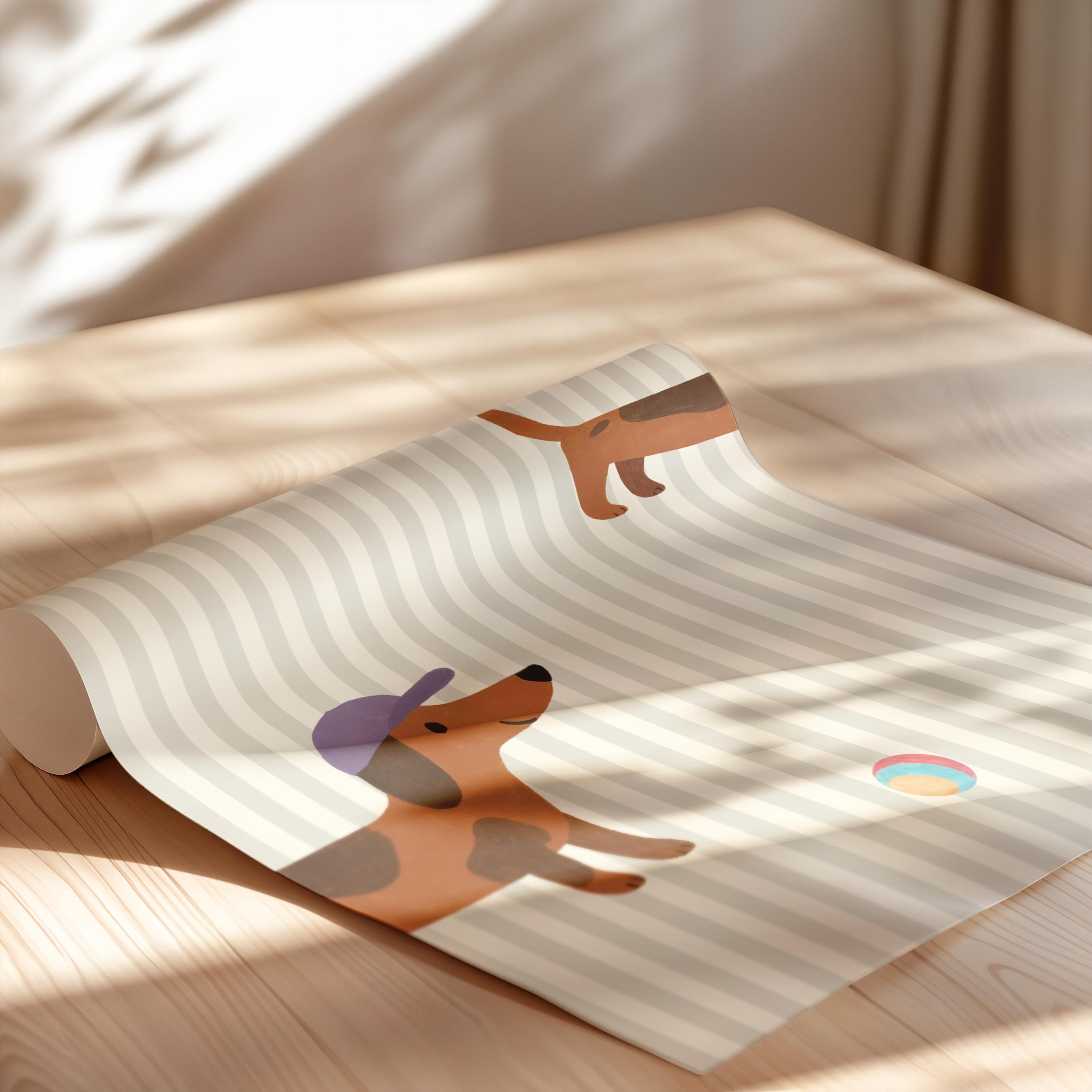 Playful Dachshund Poster