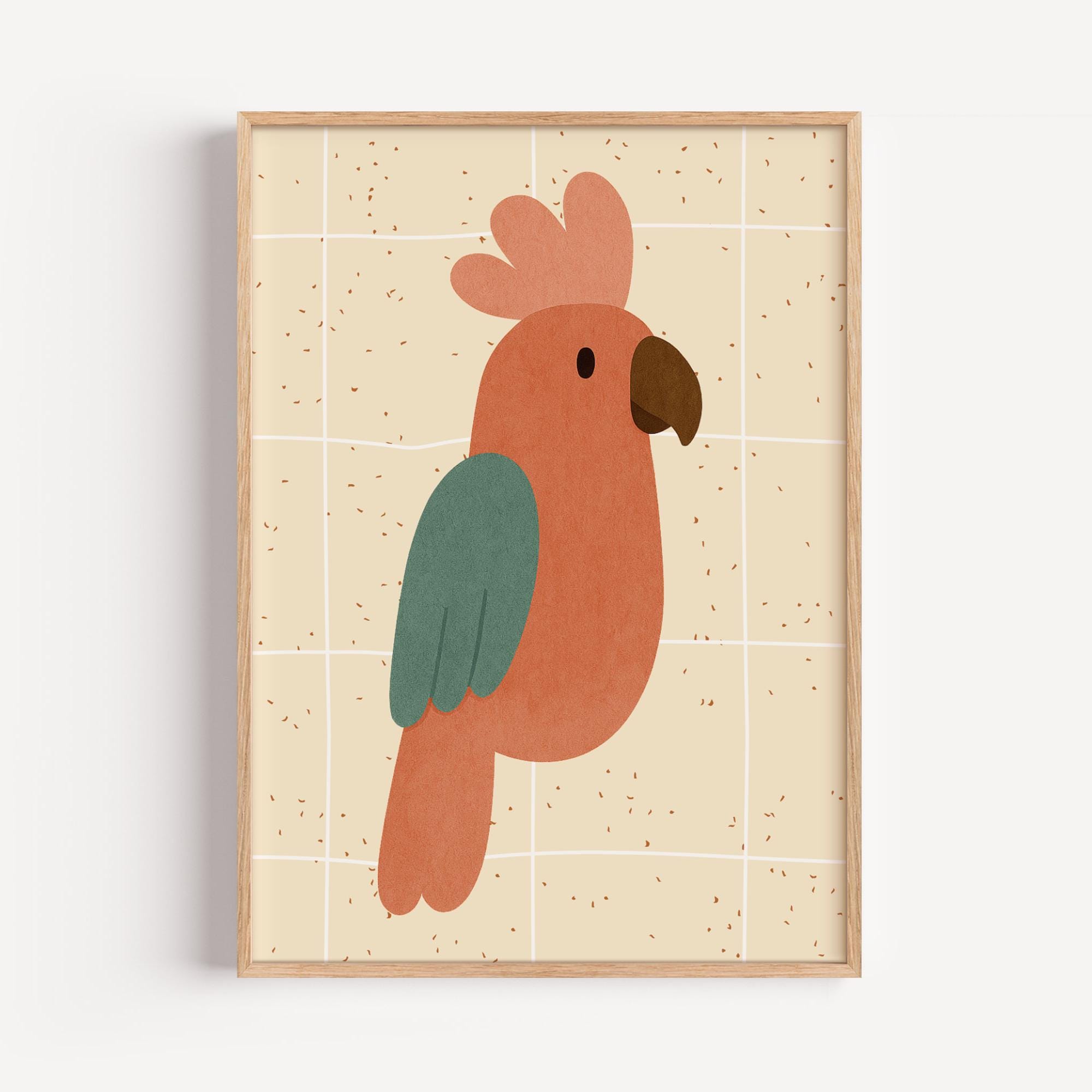 Parrot Wall art Poster