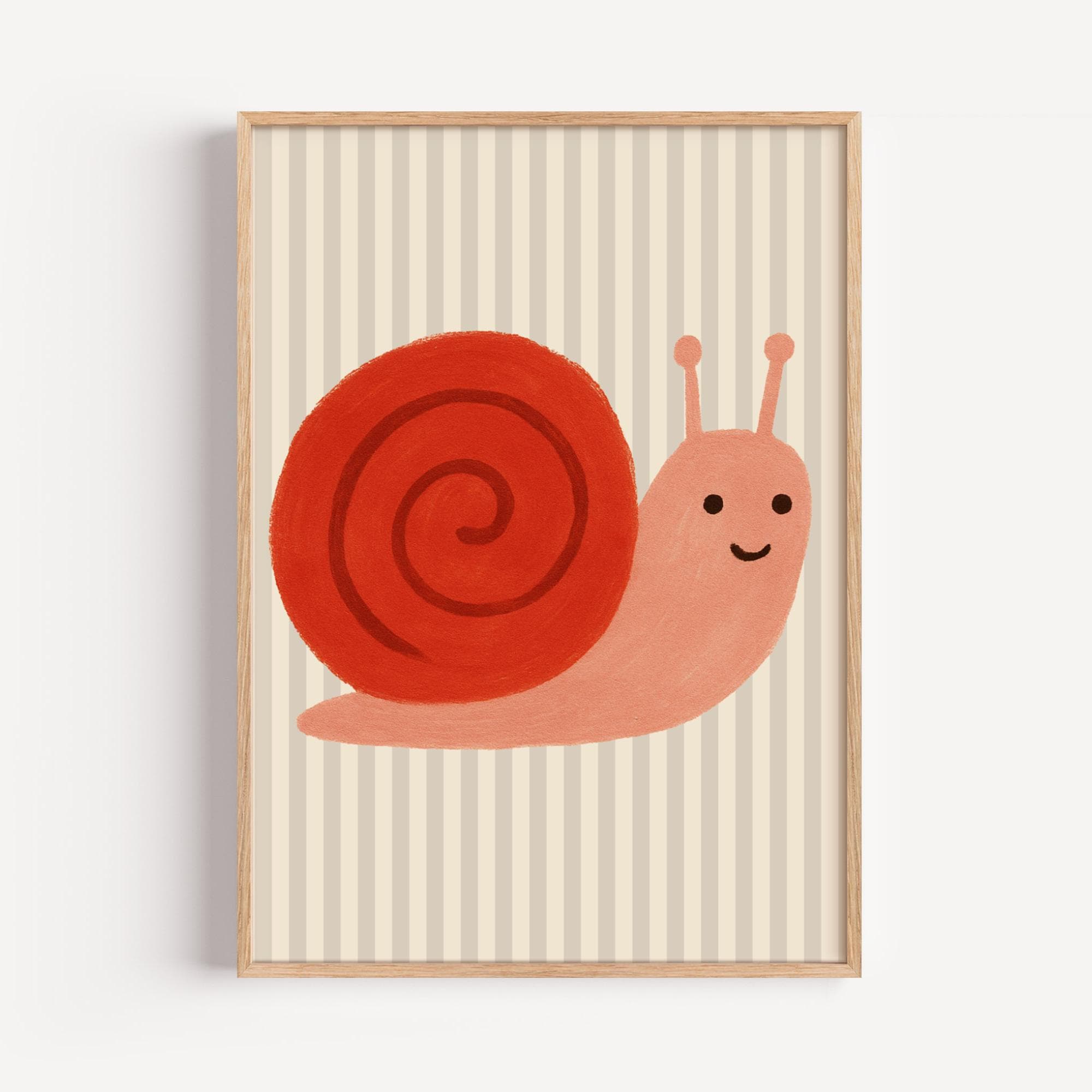 Happy Snail Poster