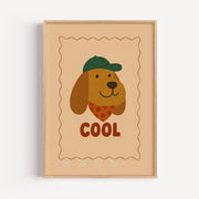 Cool Dog Poster