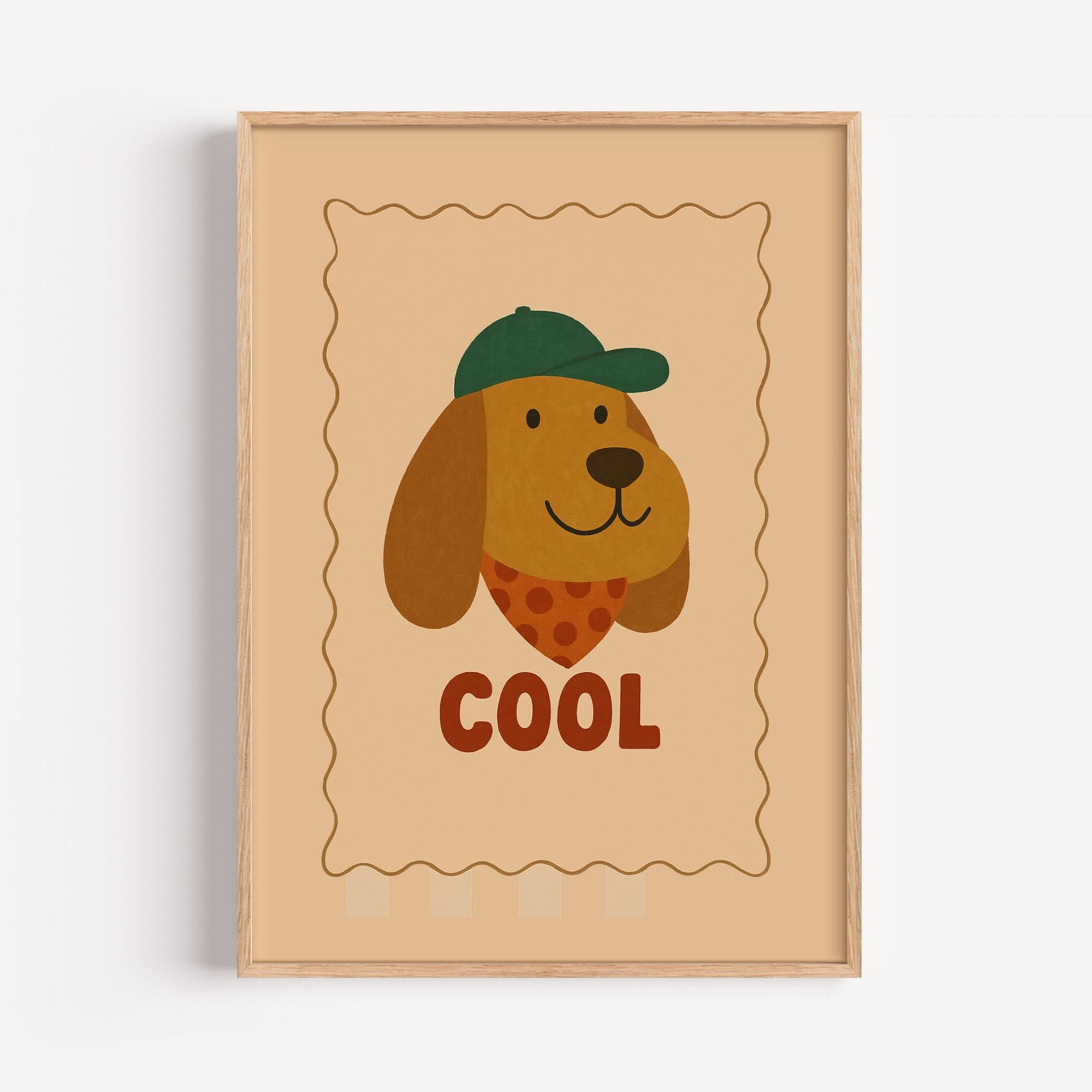 Cool Dog Poster