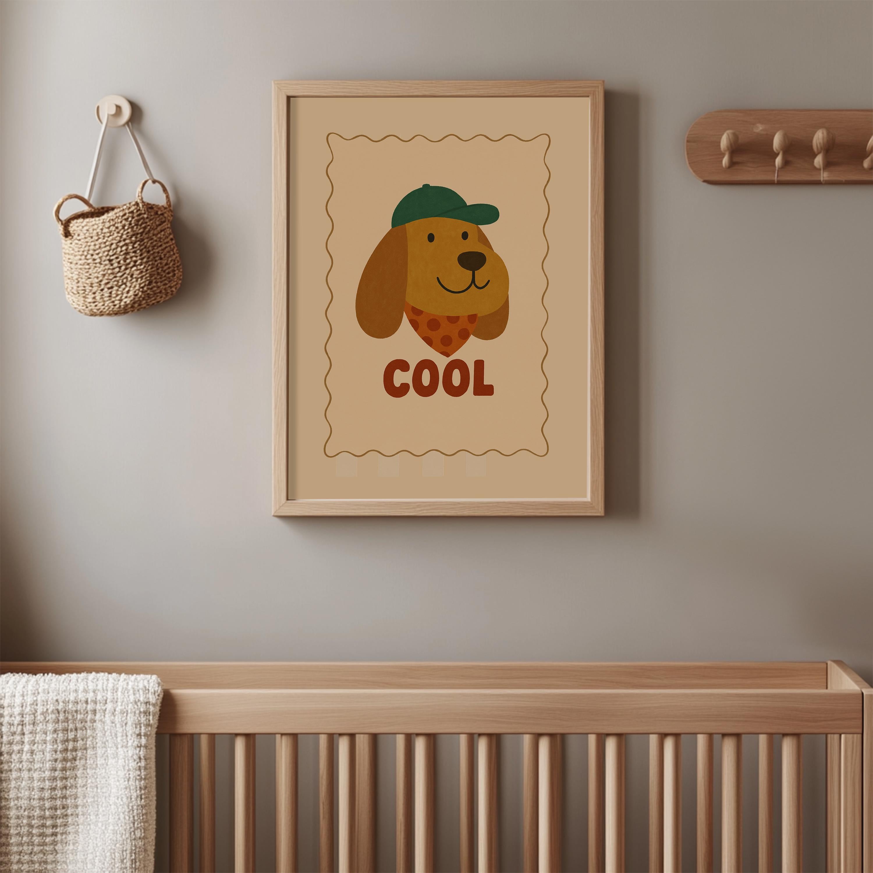 Cool Dog Poster