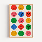Emotion Faces Poster