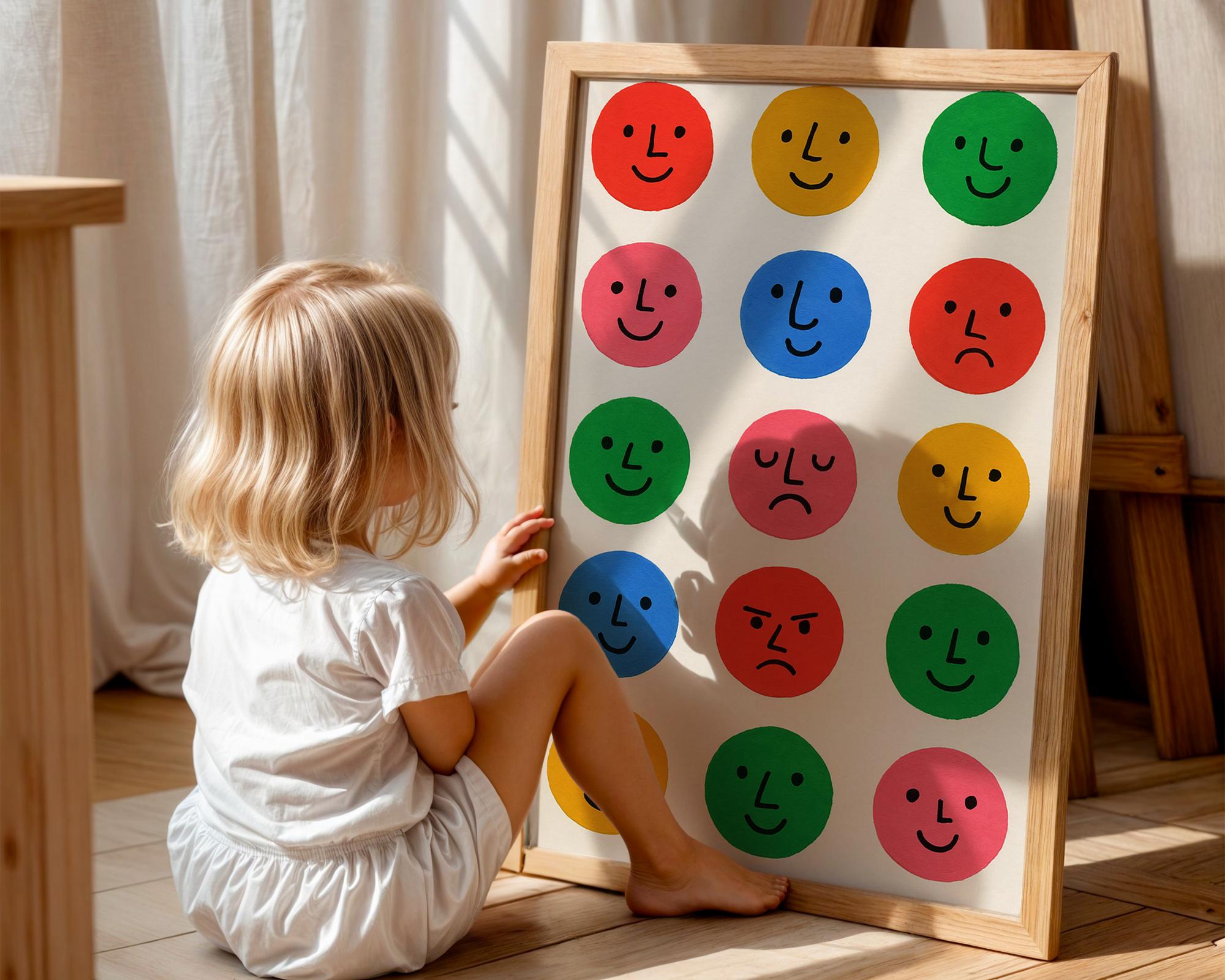 Emotion Faces Poster