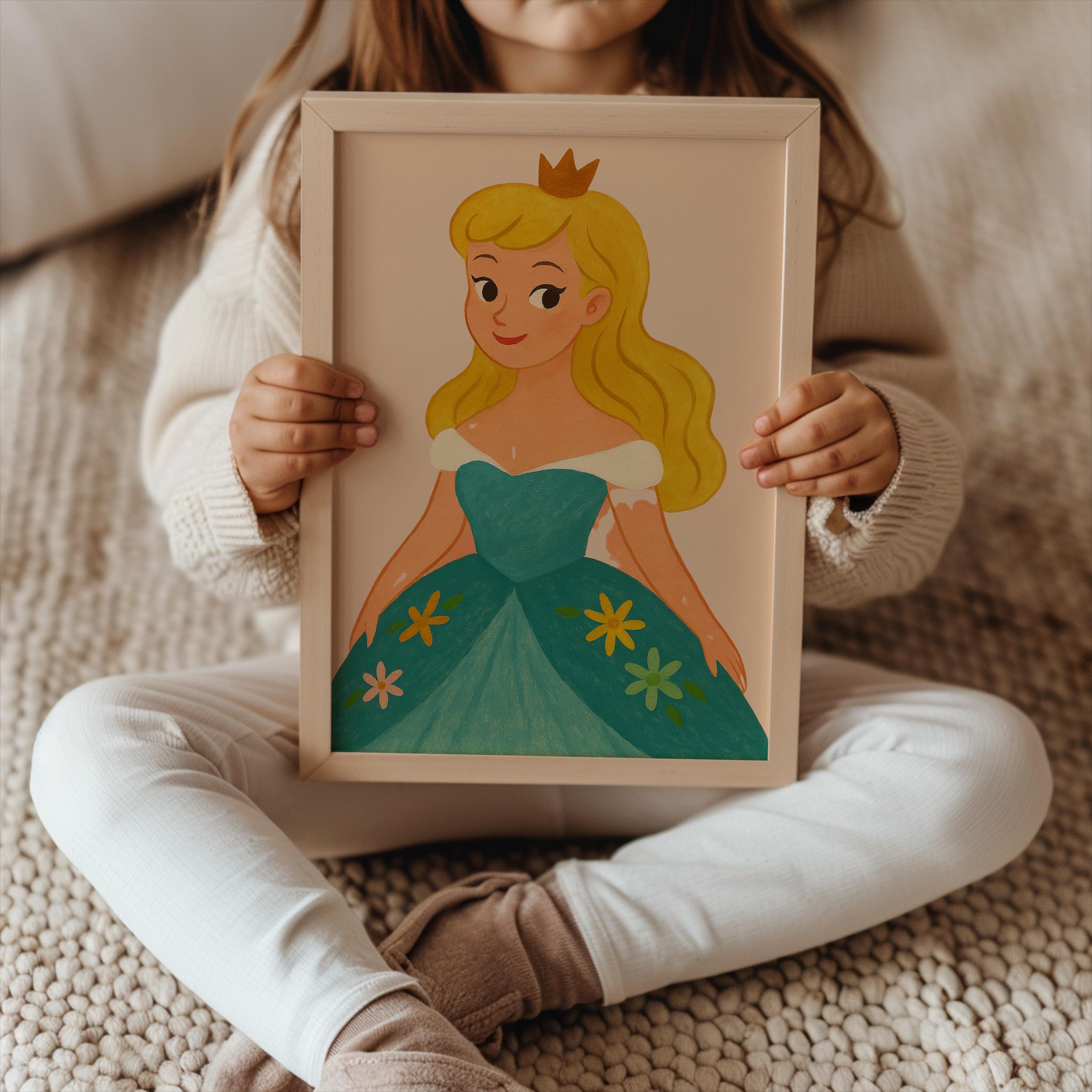 Blonde Princess Poster