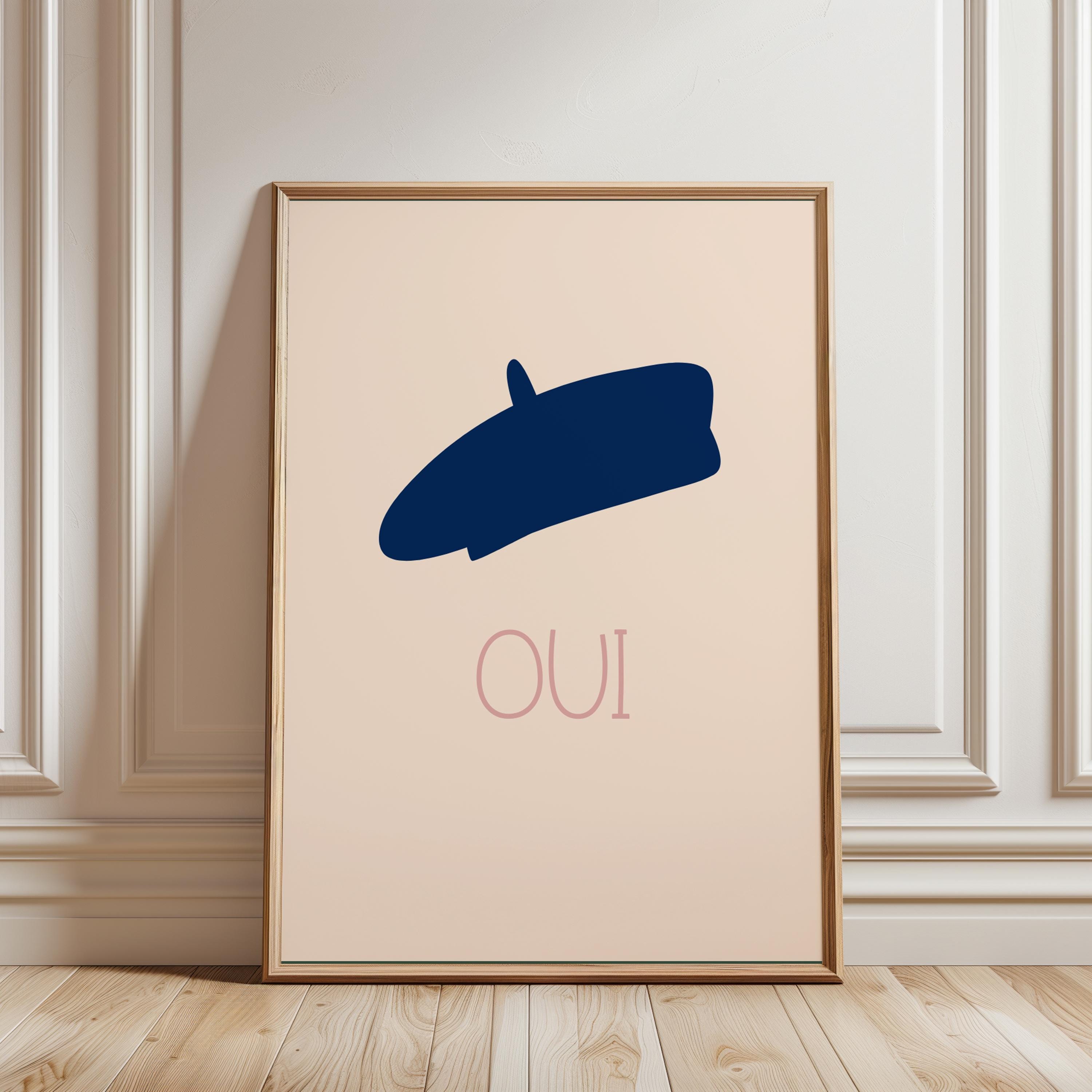 OUI Hat Poster