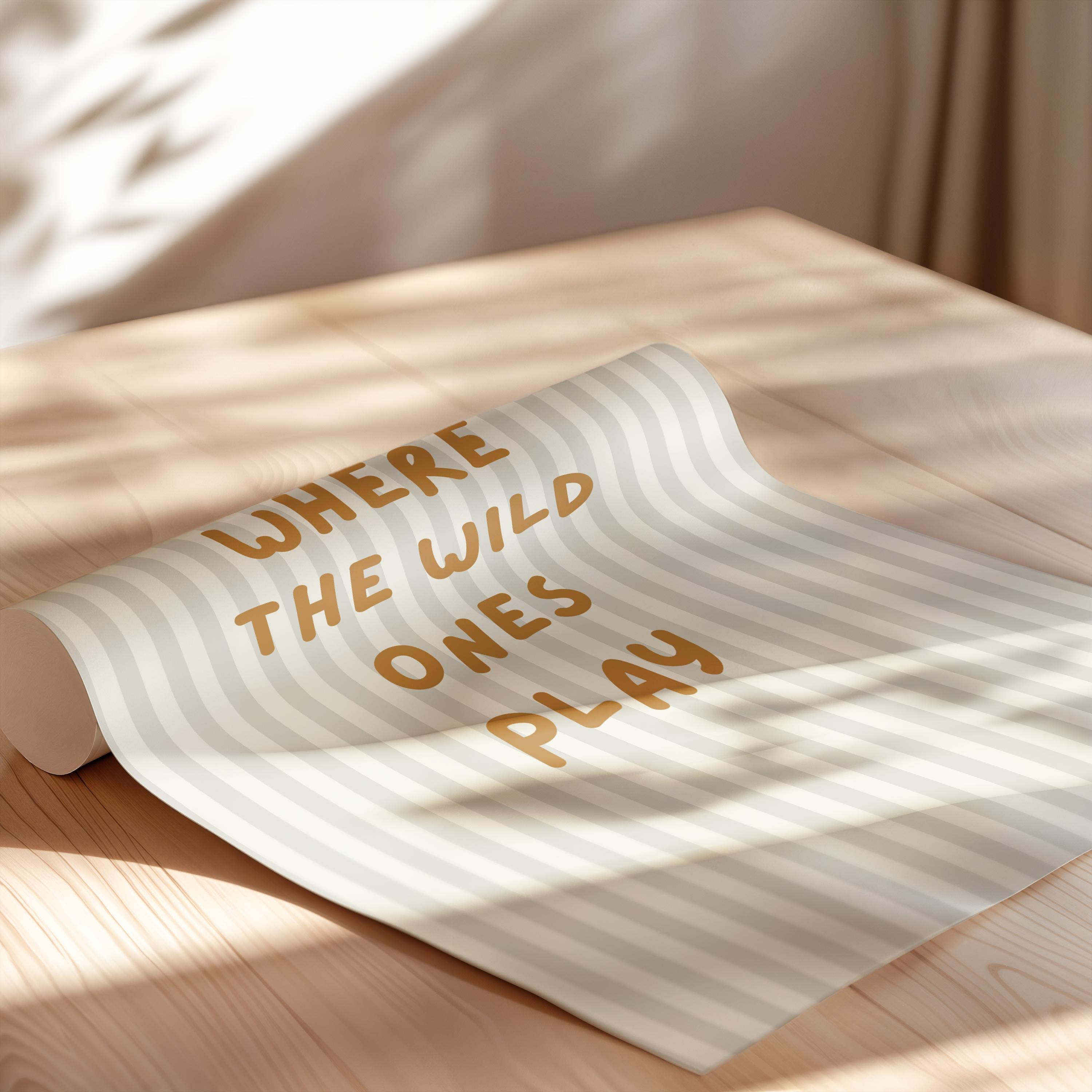Where the Wild Ones Play Poster