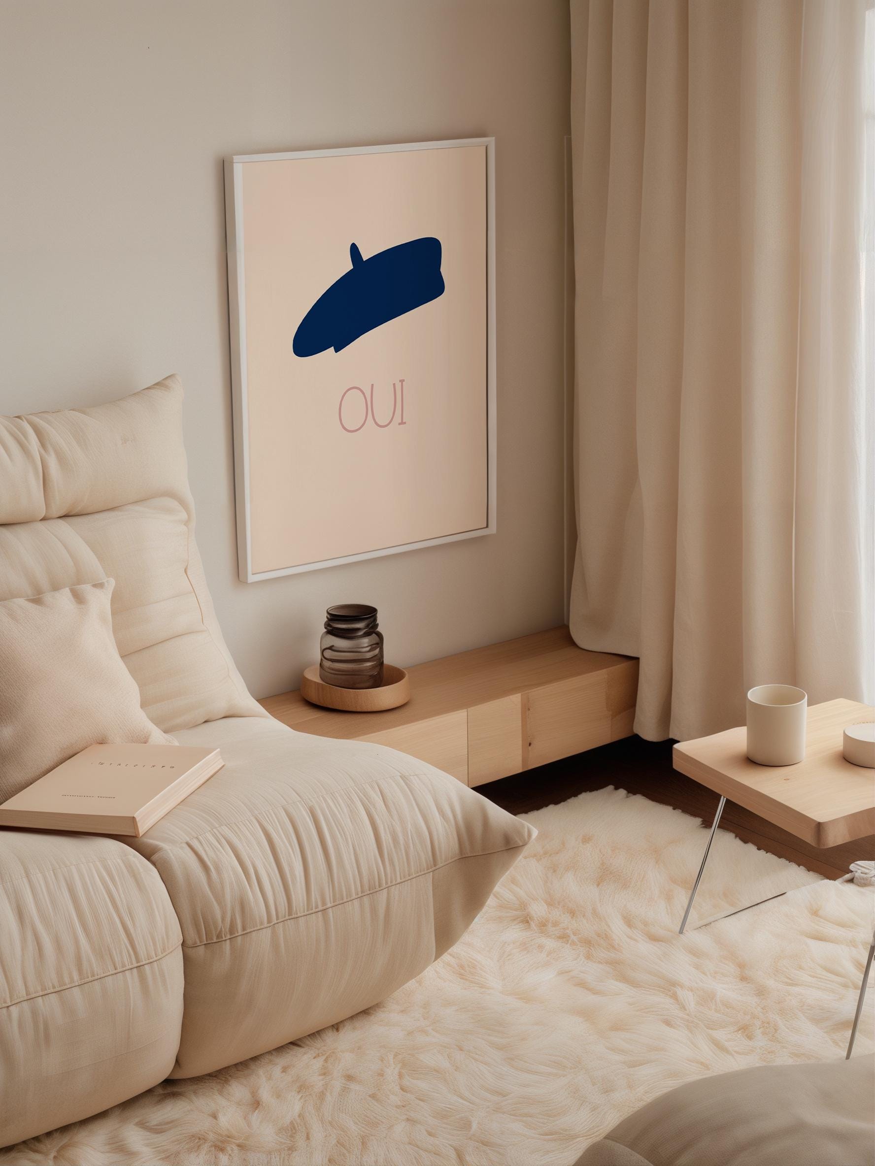 OUI Hat Poster