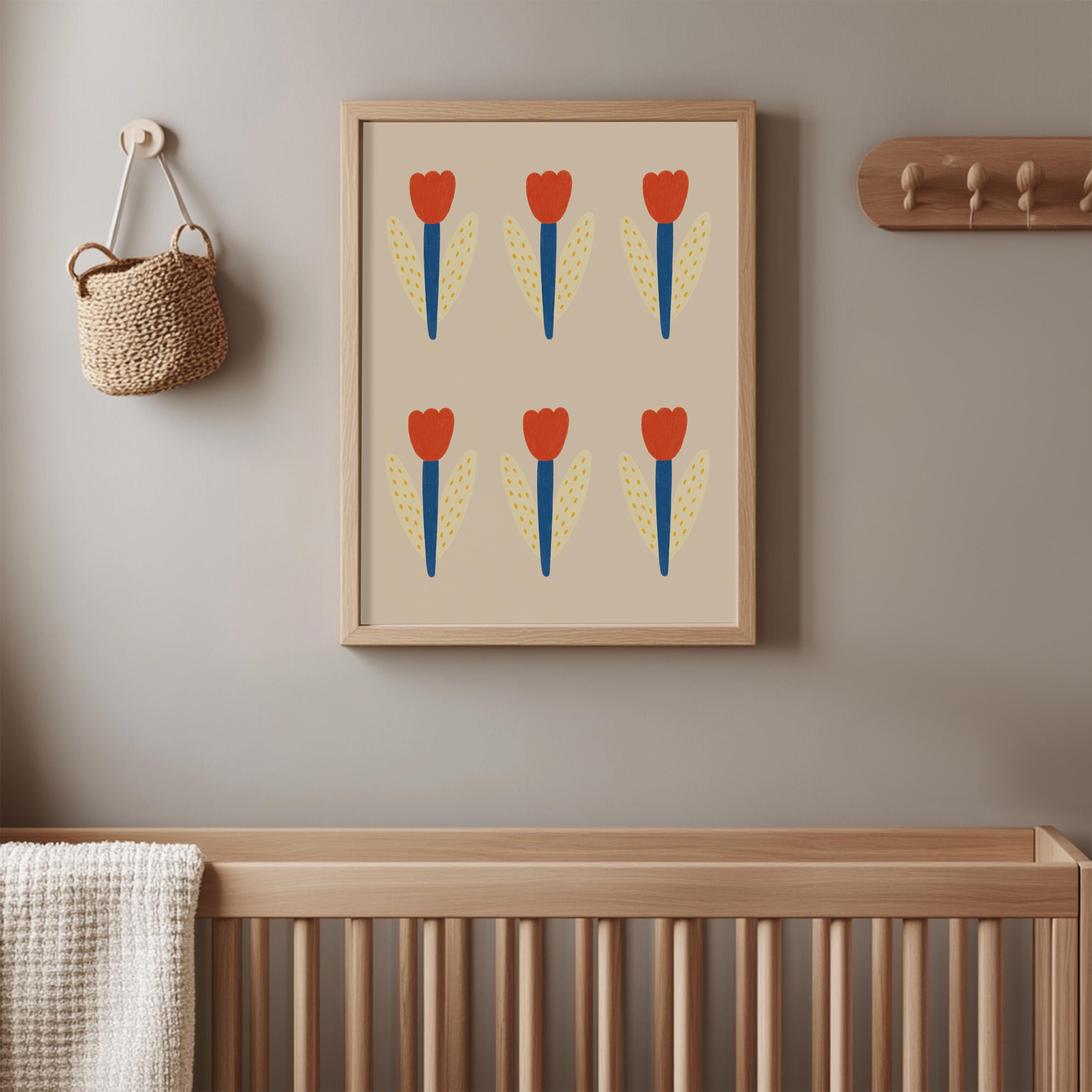 Red Tulip Poster