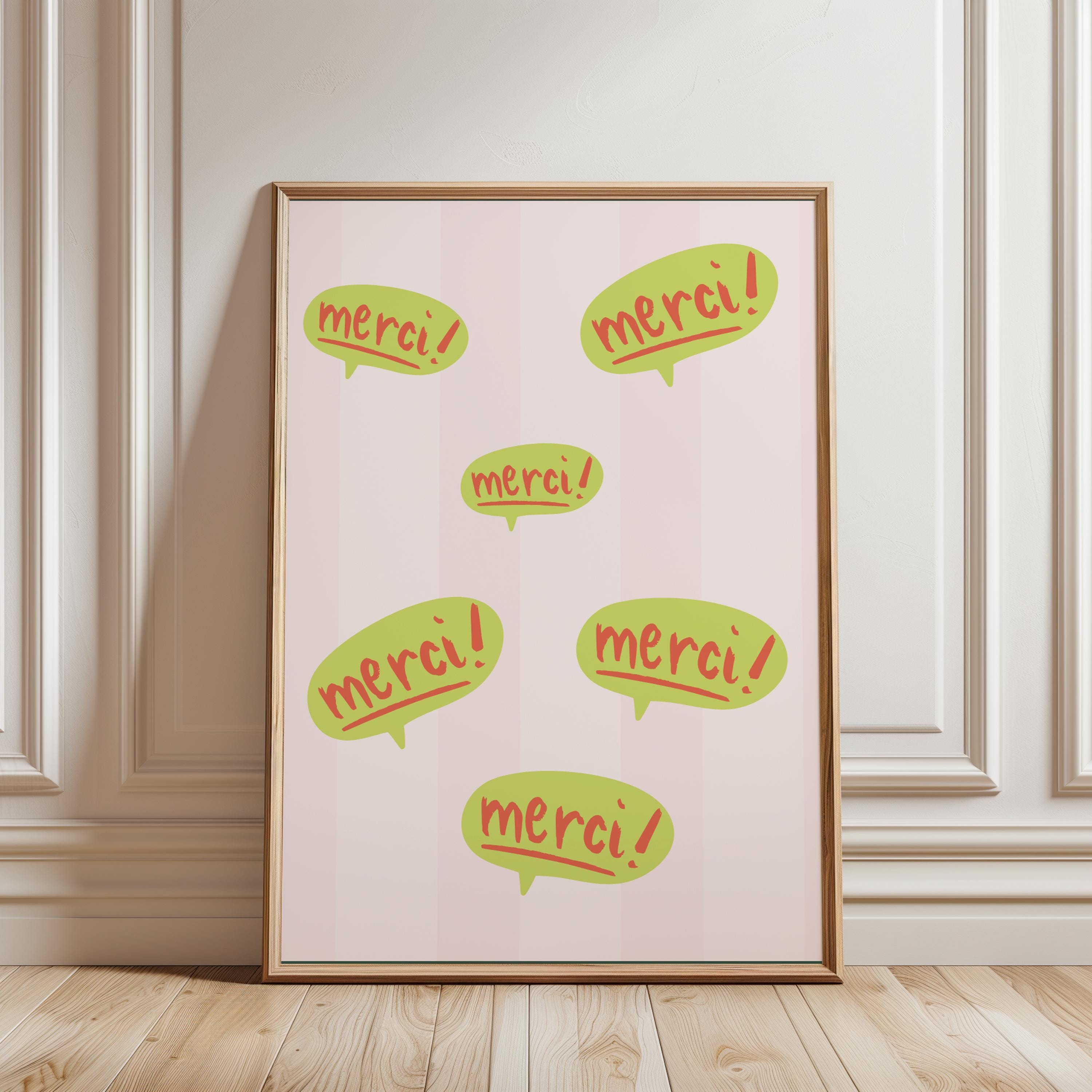Merci Poster