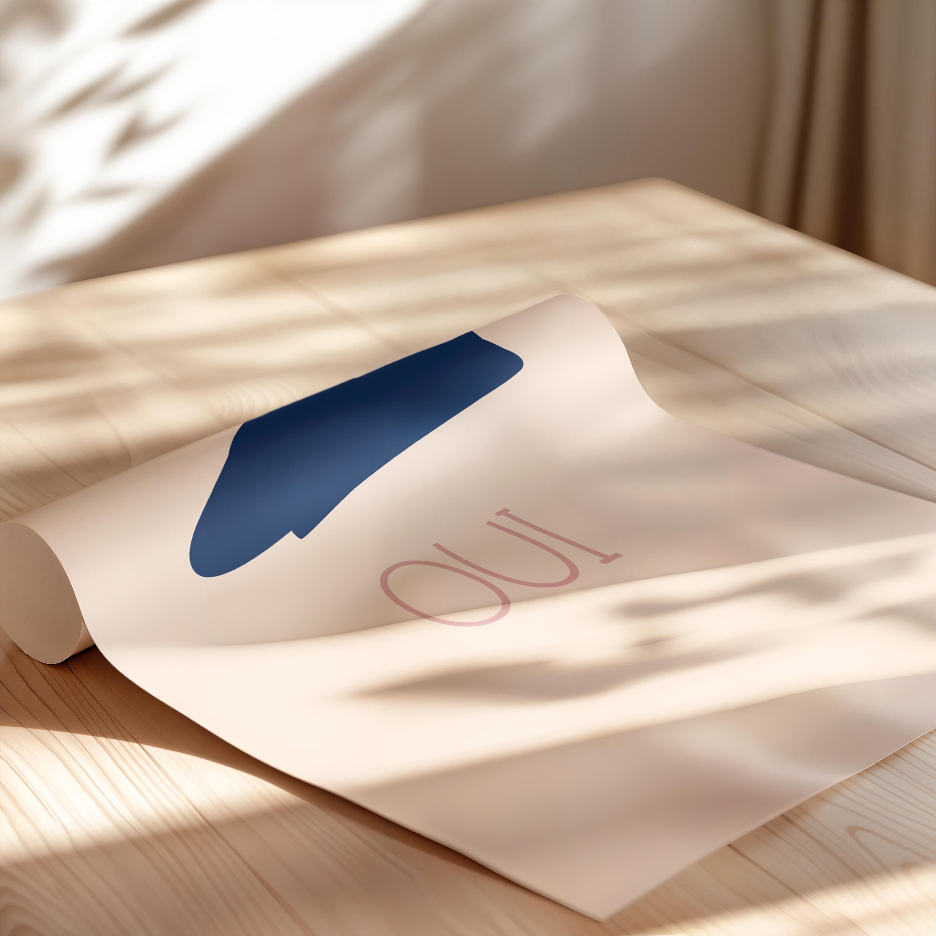 OUI Hat Poster